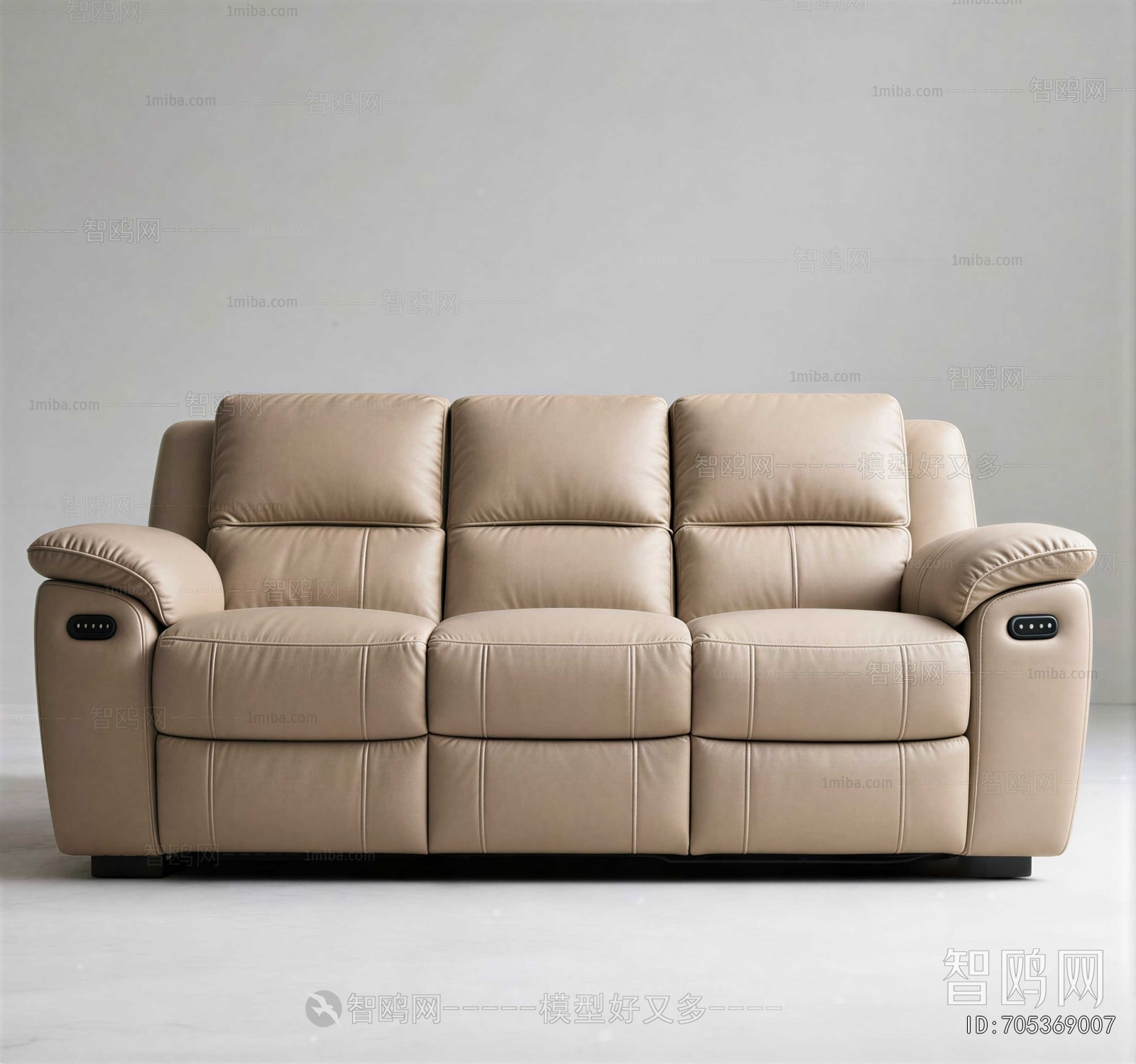 Modern Three-seat Sofa