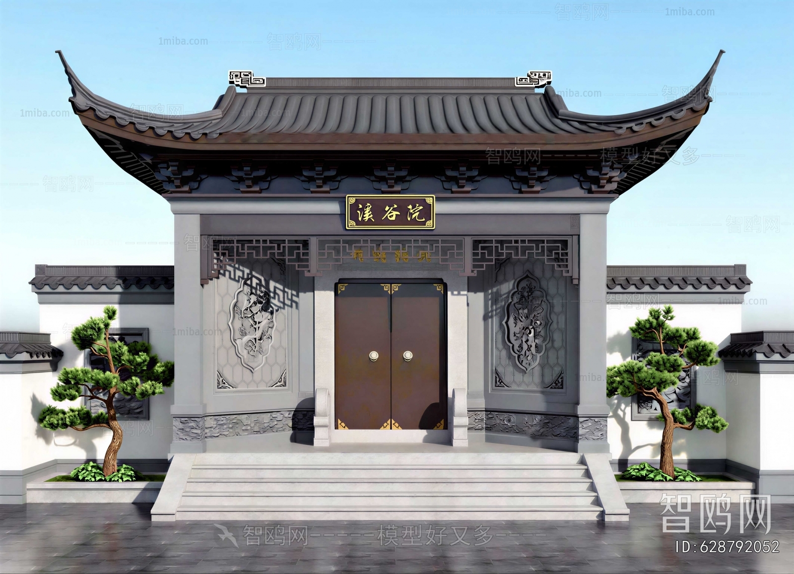 Chinese Style Facade Element