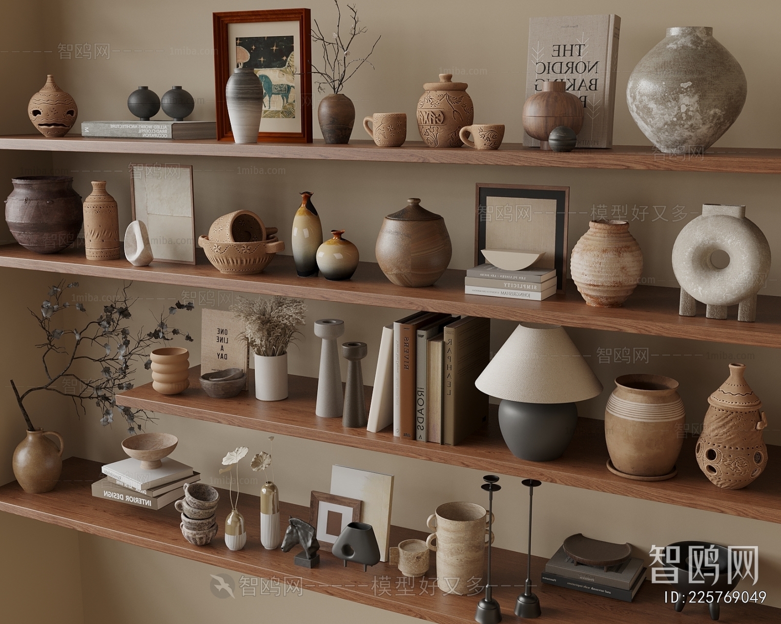 Wabi-sabi Style Decorative Set