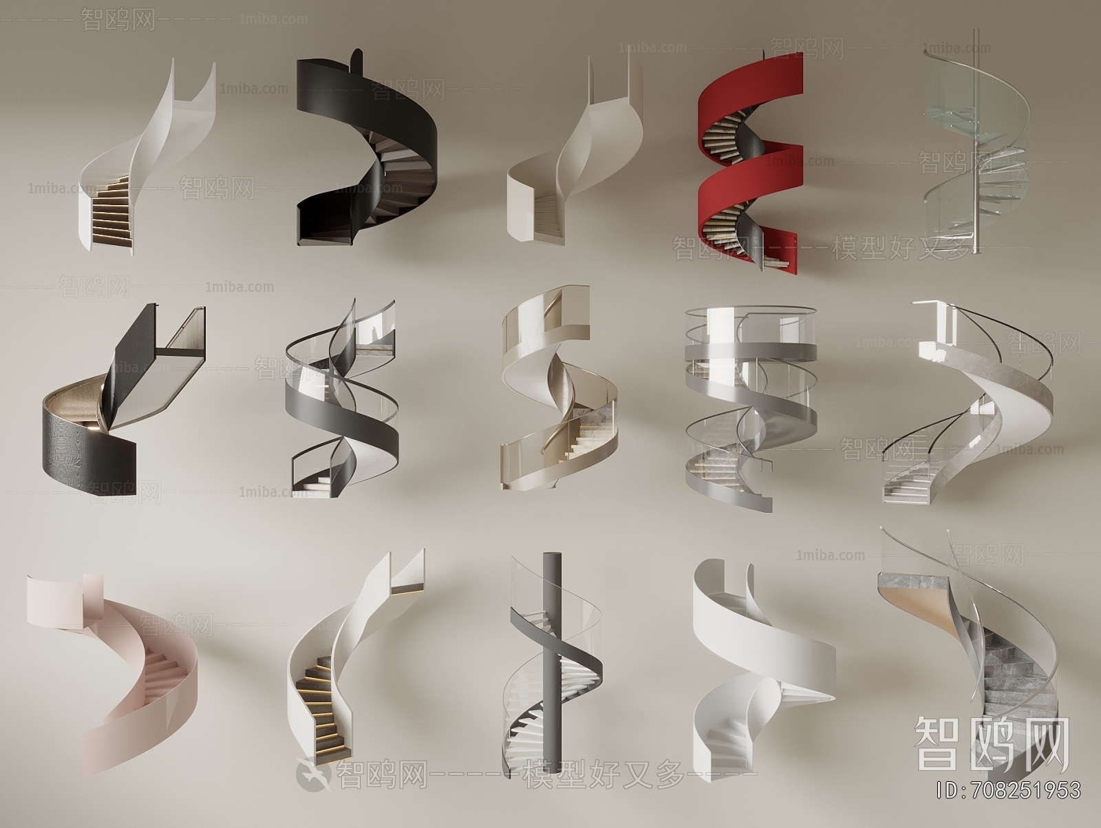 Modern Rotating Staircase