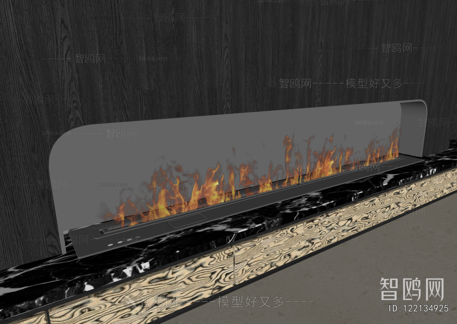 Modern Electronic Fireplace