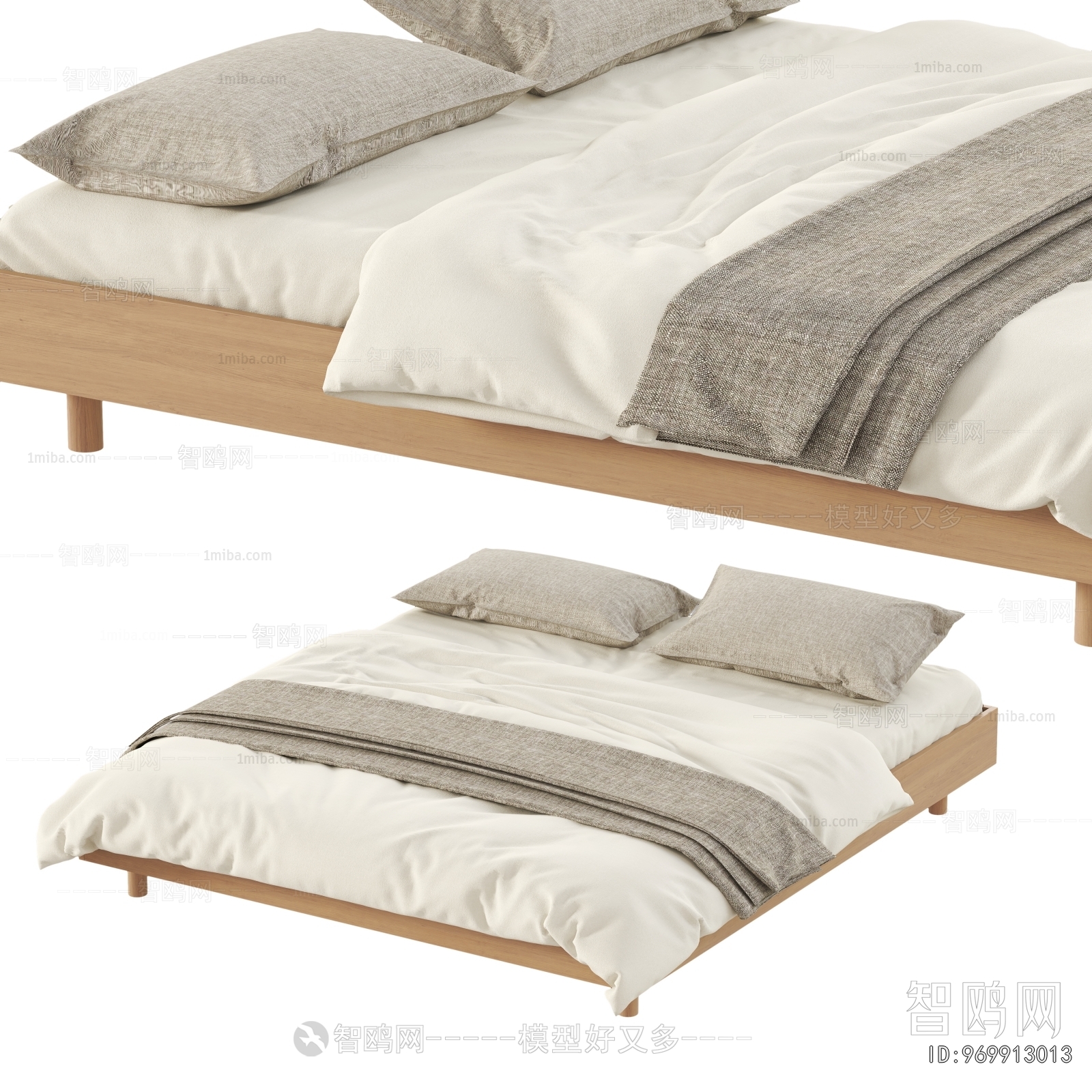 Modern Double Bed