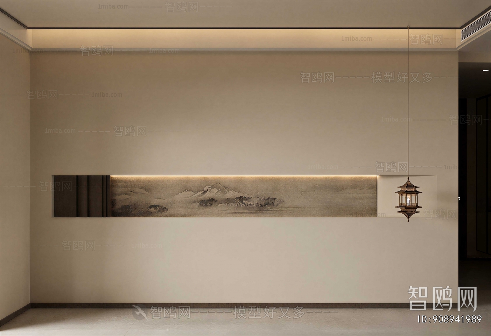 New Chinese Style Decorative Cabinet