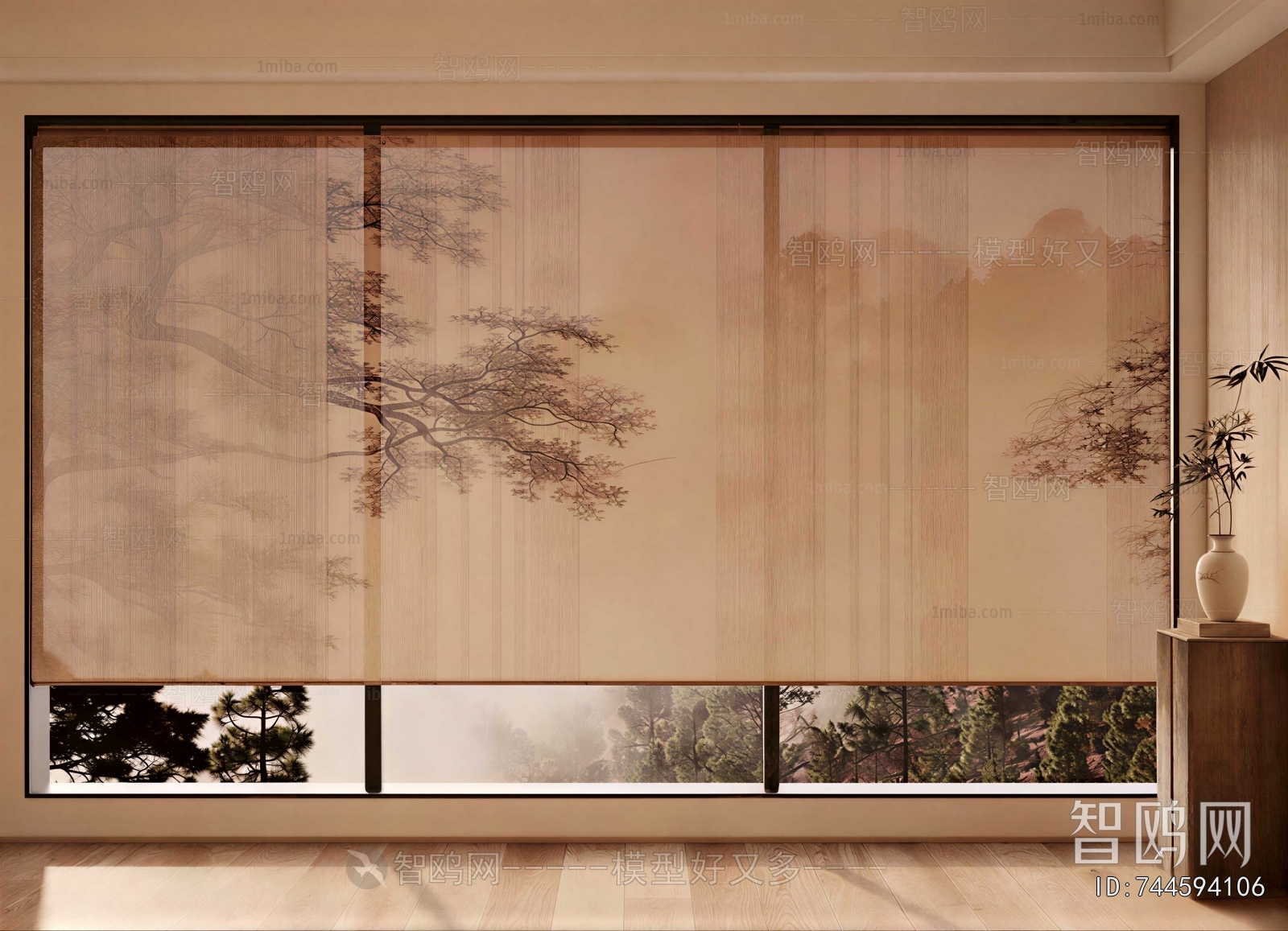 New Chinese Style The Curtain