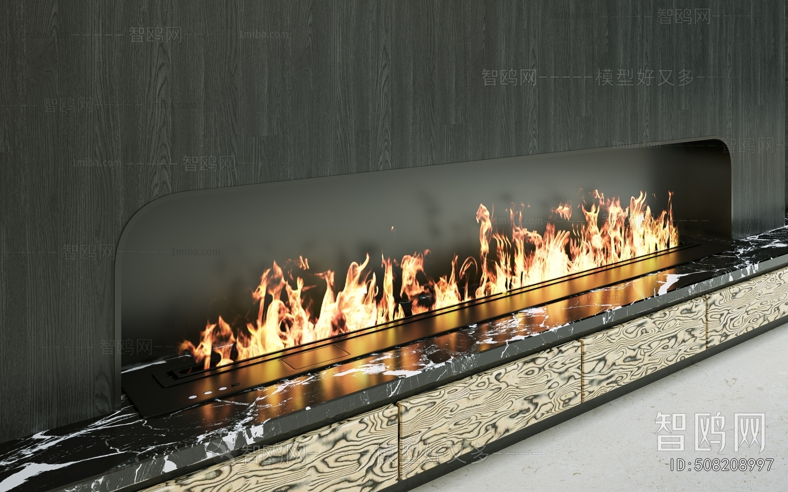 Modern Electronic Fireplace