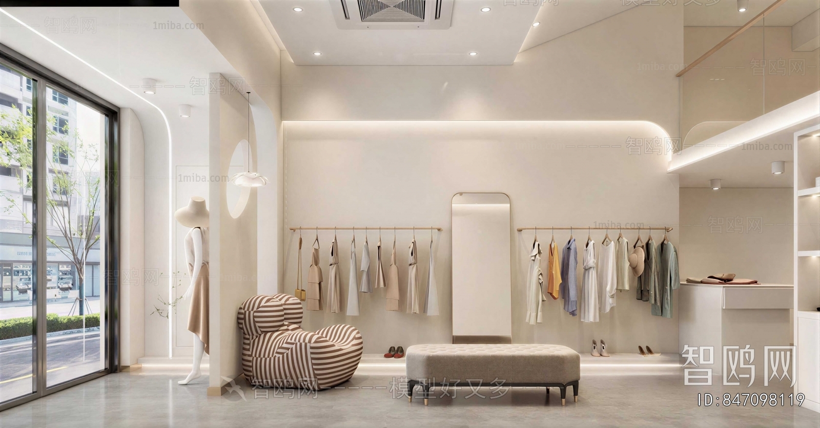 Modern Clothing Store
