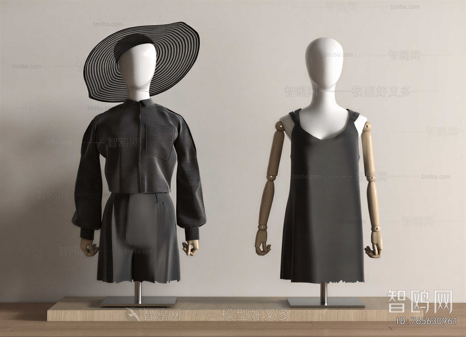 Modern Fashion Model