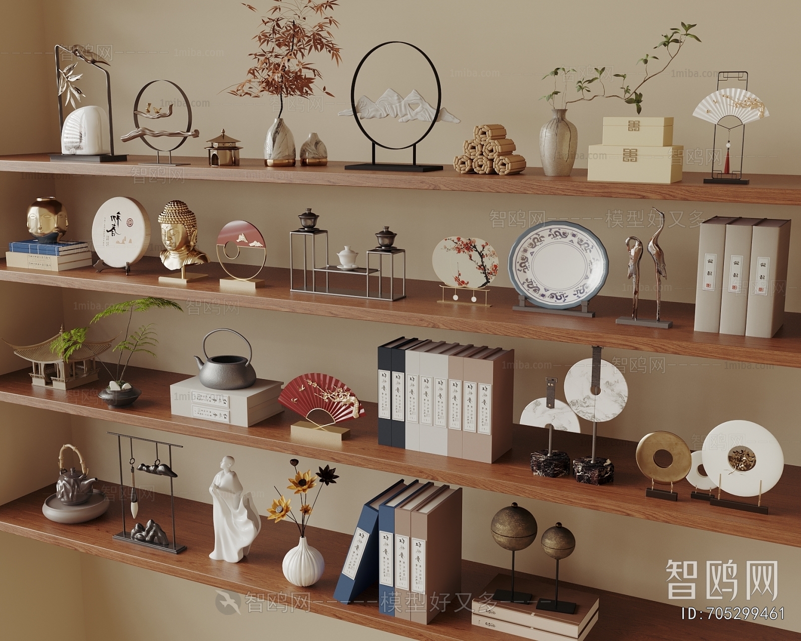New Chinese Style Decorative Set