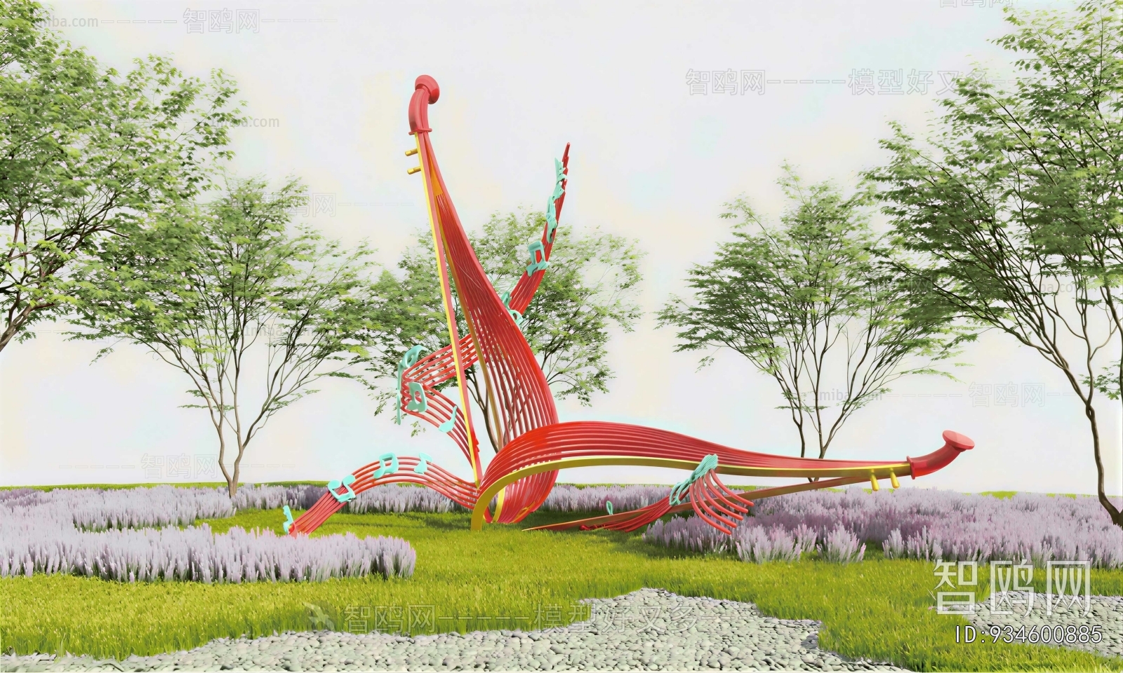 Modern Sculpture Sketch