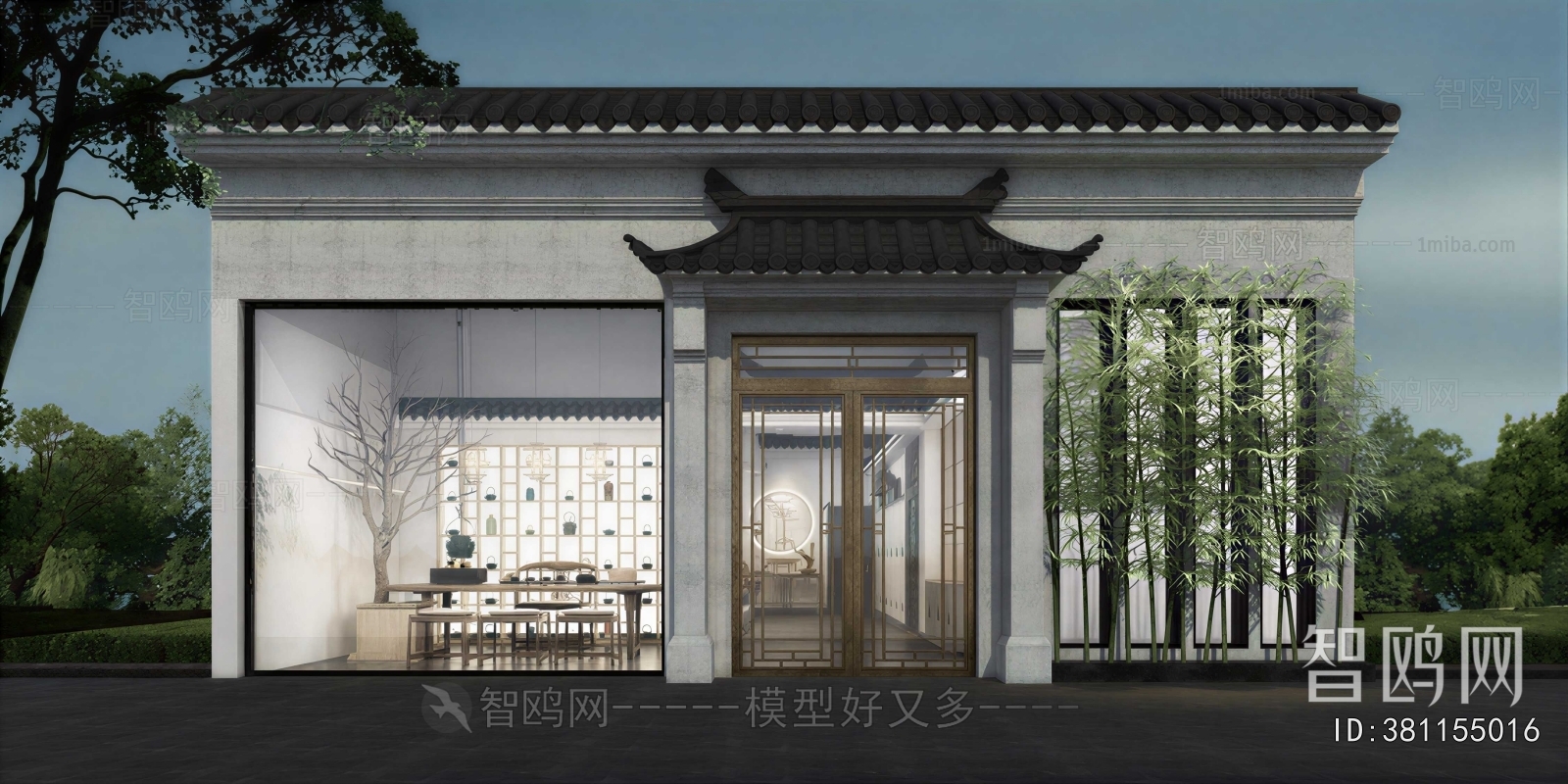 New Chinese Style Facade Element