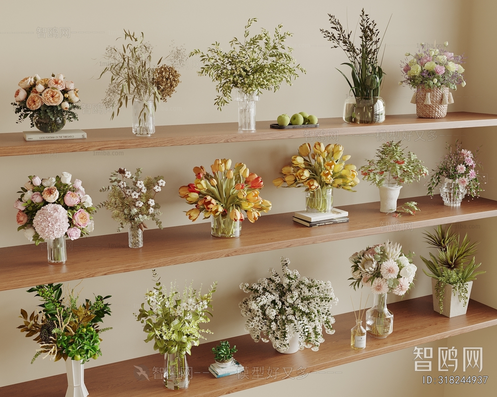 Modern Flower Arrangement