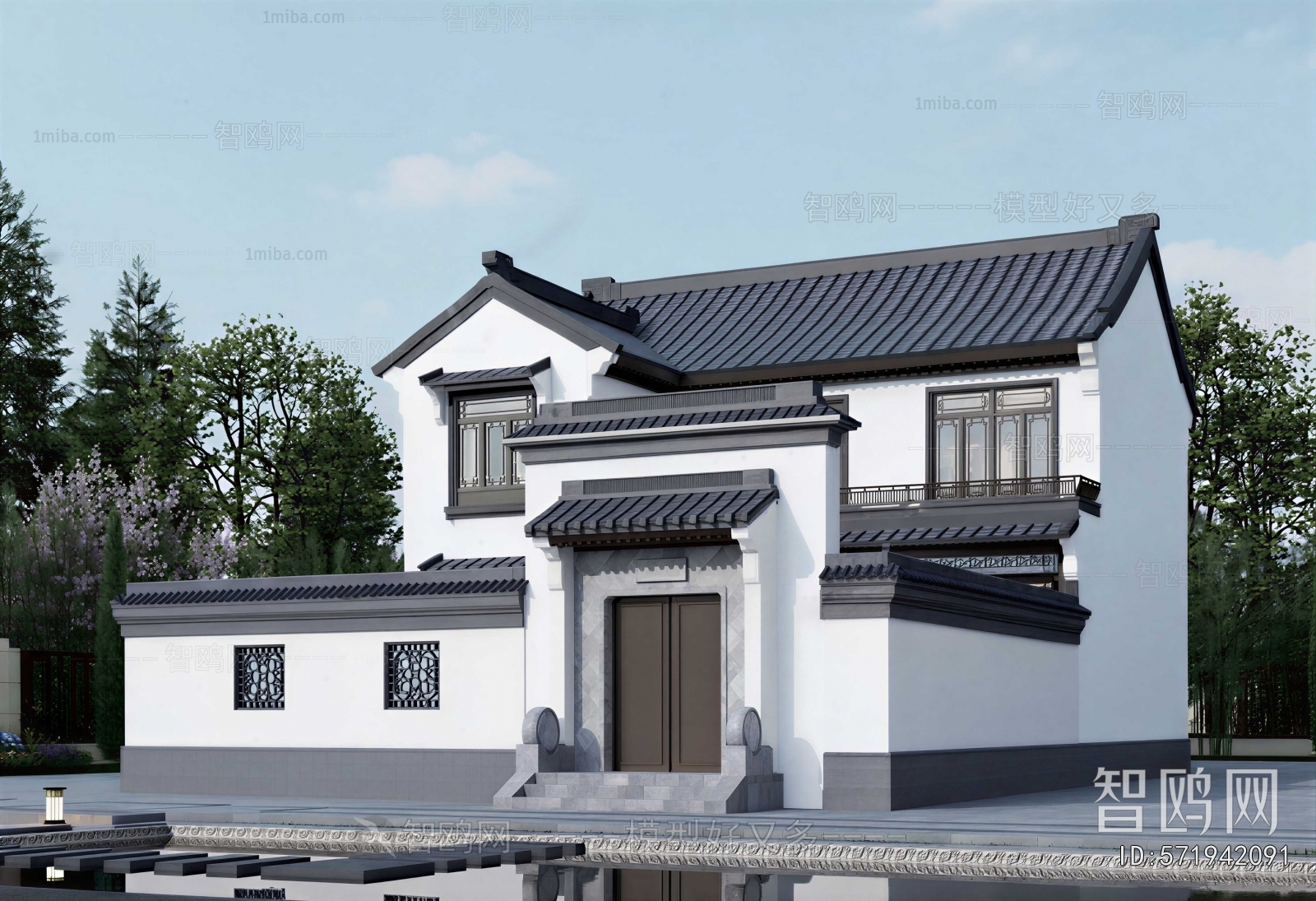 Chinese Style Residential Building