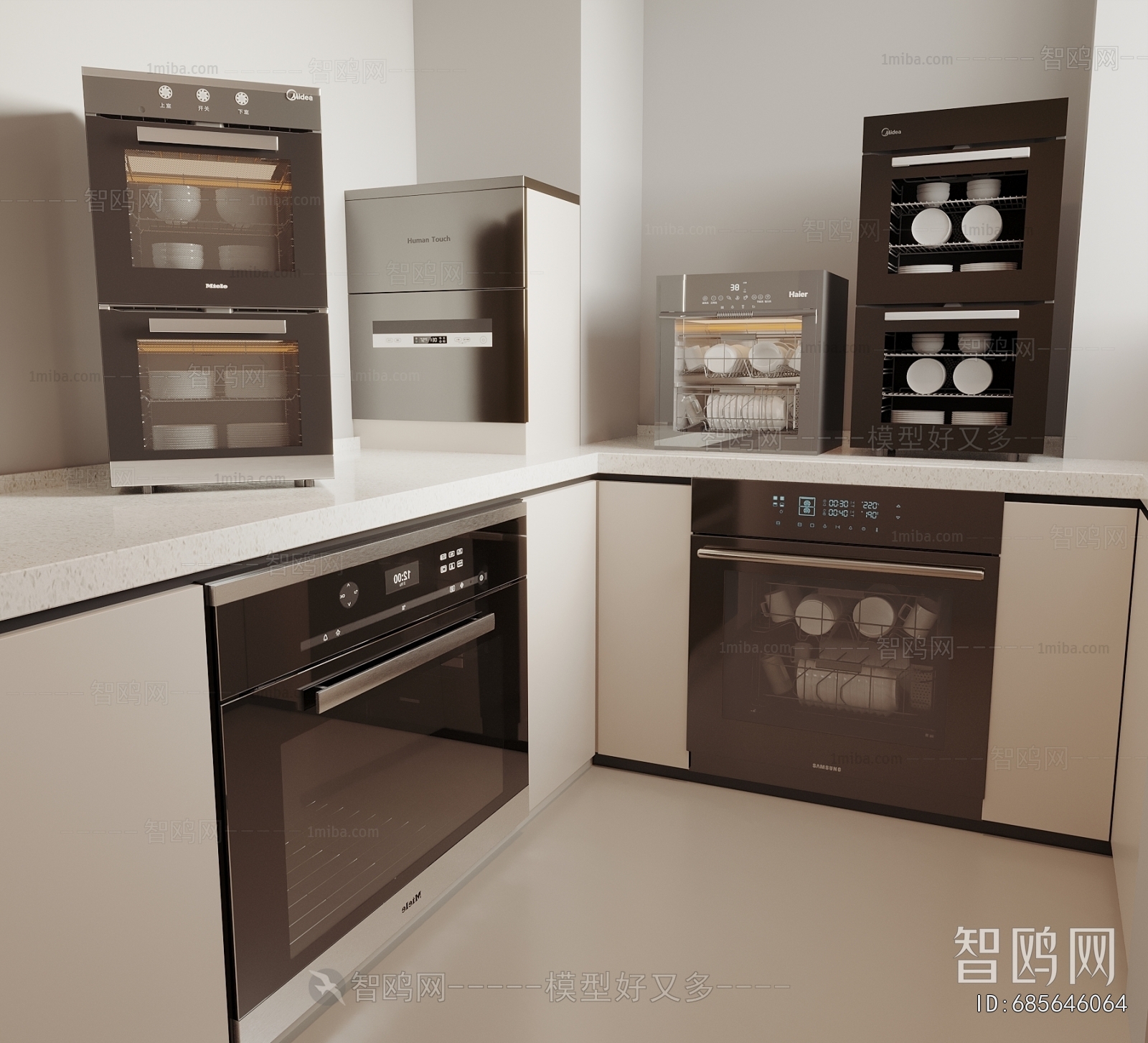 Modern Electric Kitchen Appliances