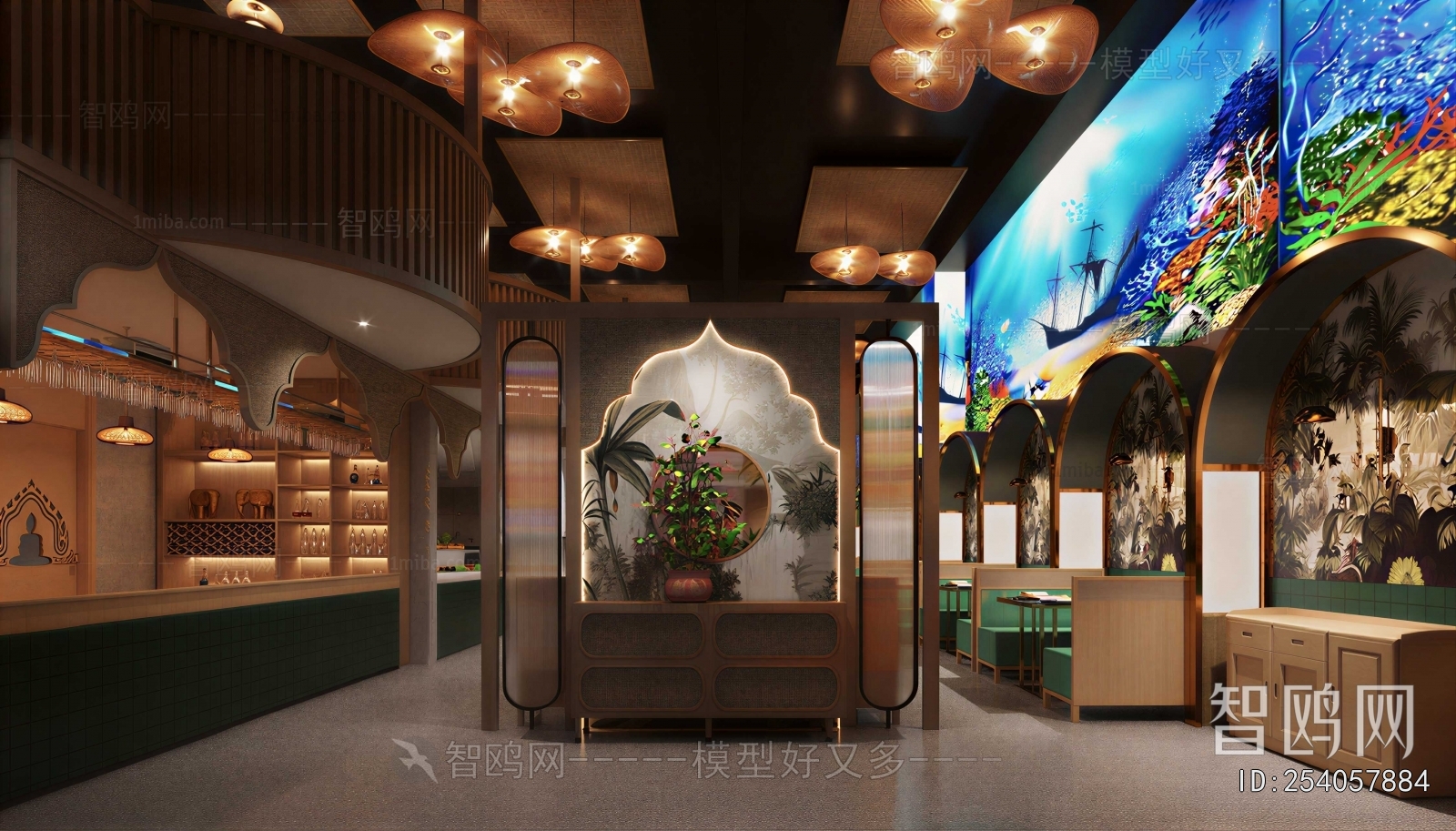Southeast Asian Style Restaurant