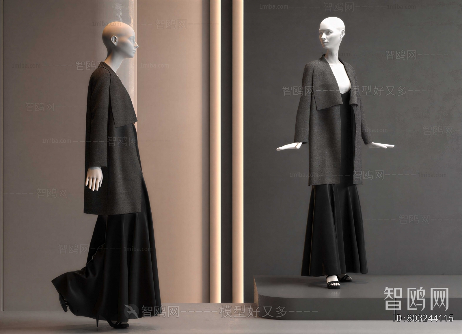 Modern Fashion Model