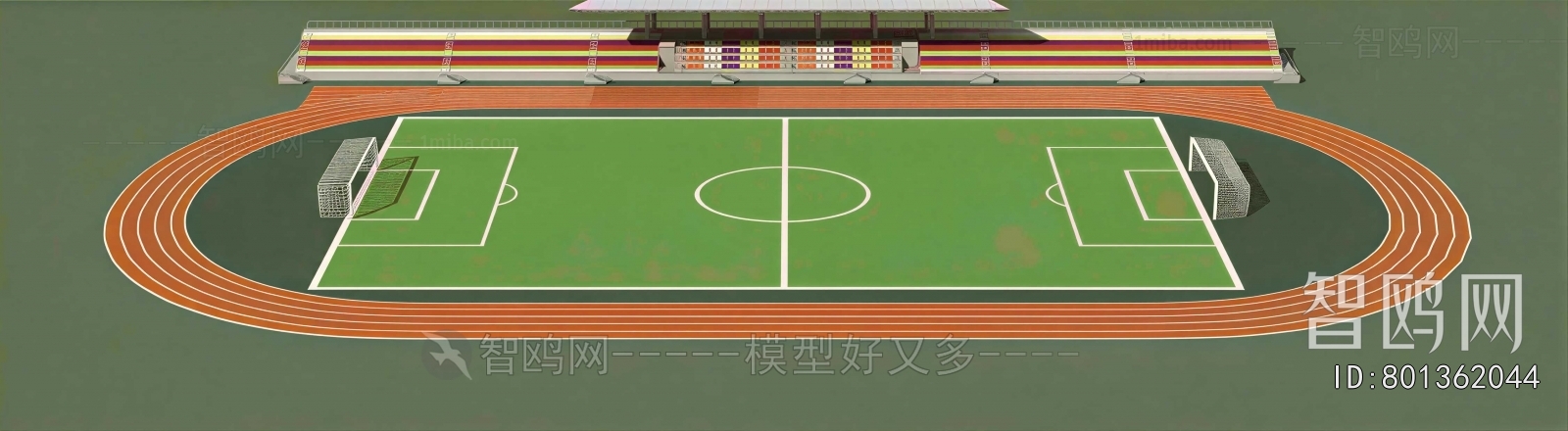 Modern Outdoor Sports Stadium