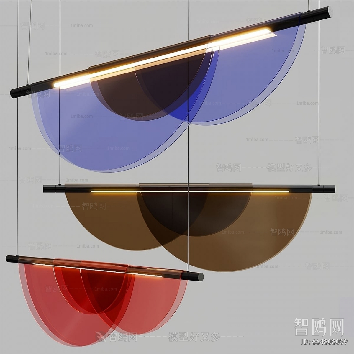 Modern Long Chandelier