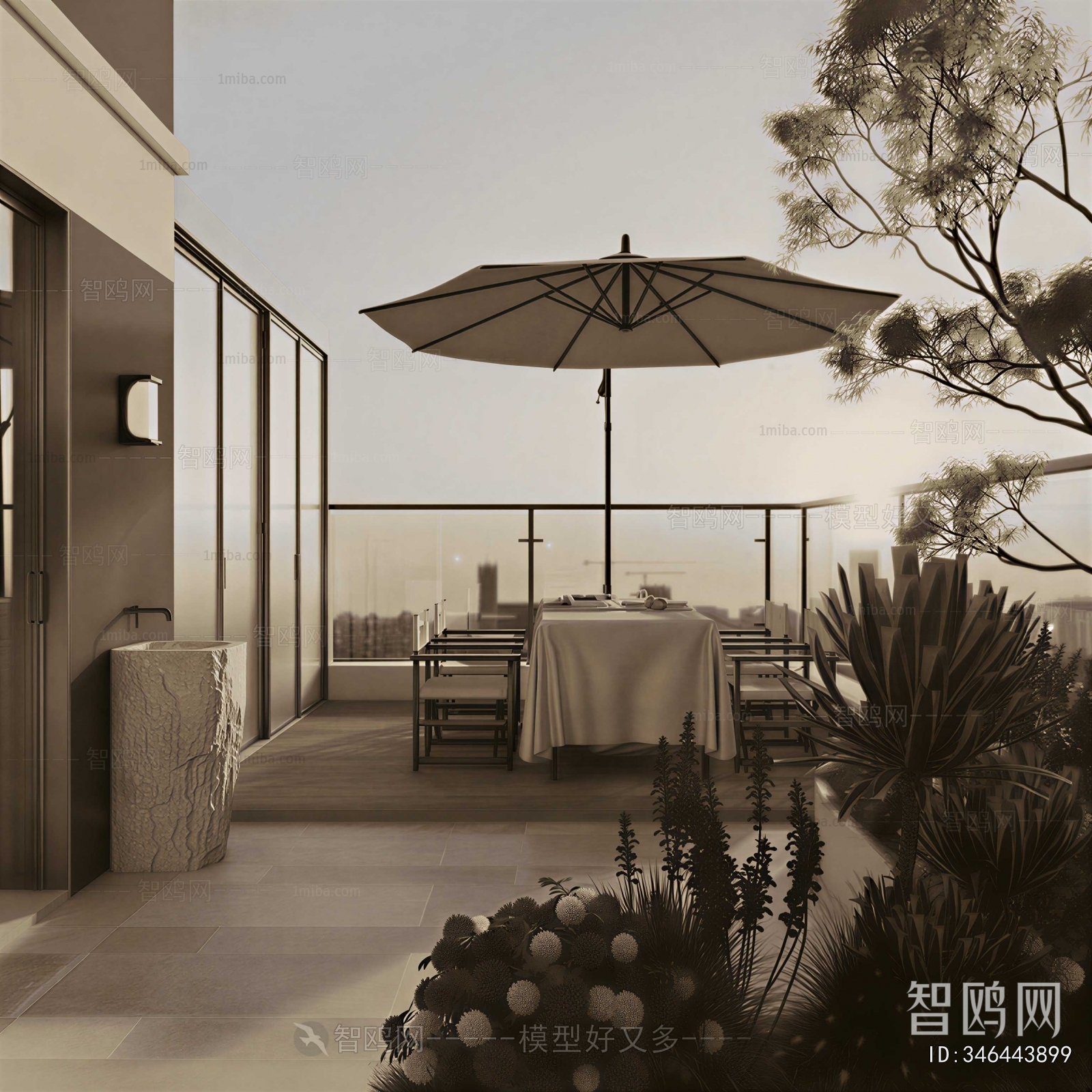 Modern Terrace