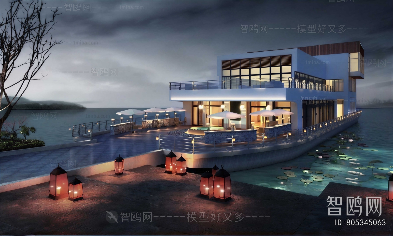Modern Appearance Of Commercial Building