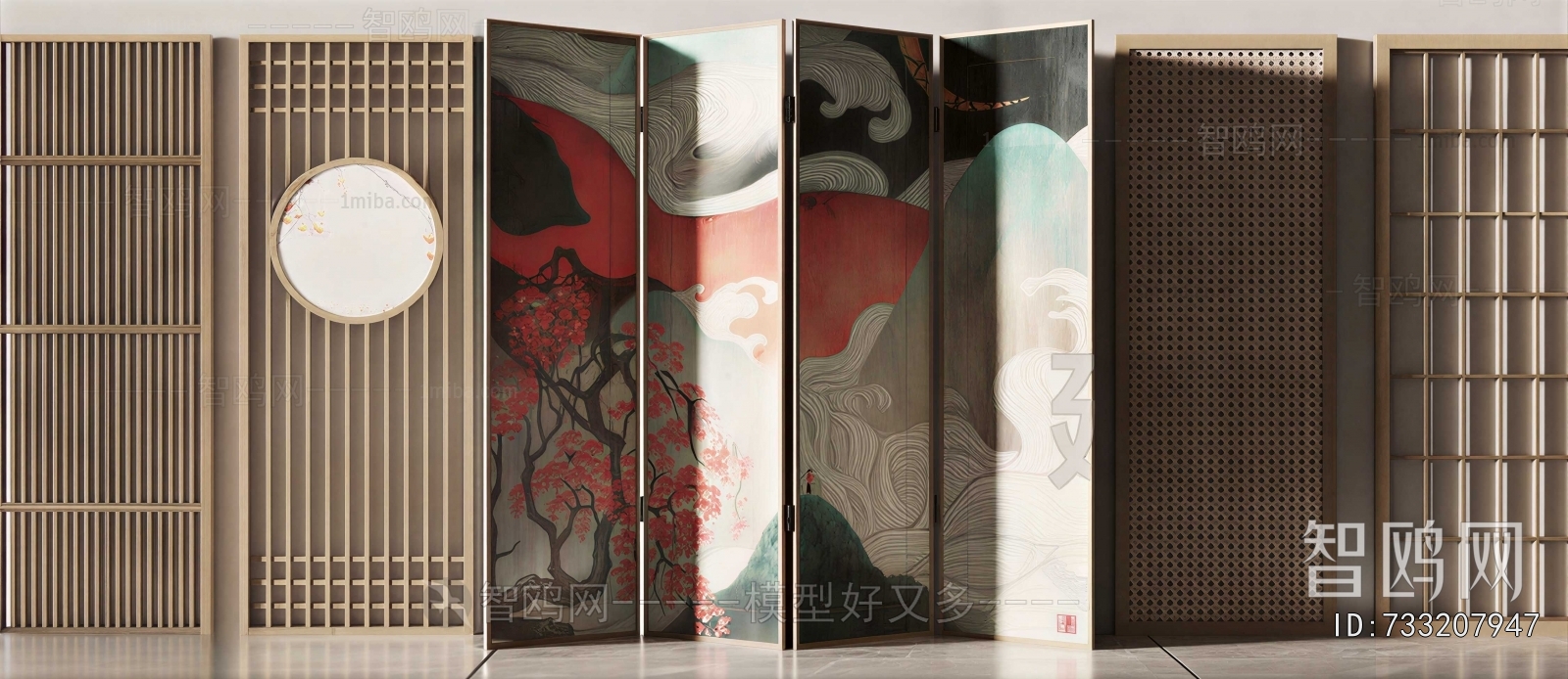 New Chinese Style Partition