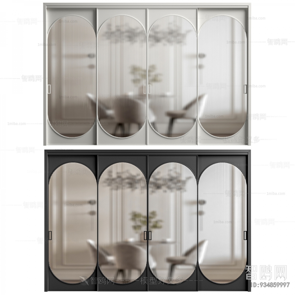 Modern Glass Screen Partition