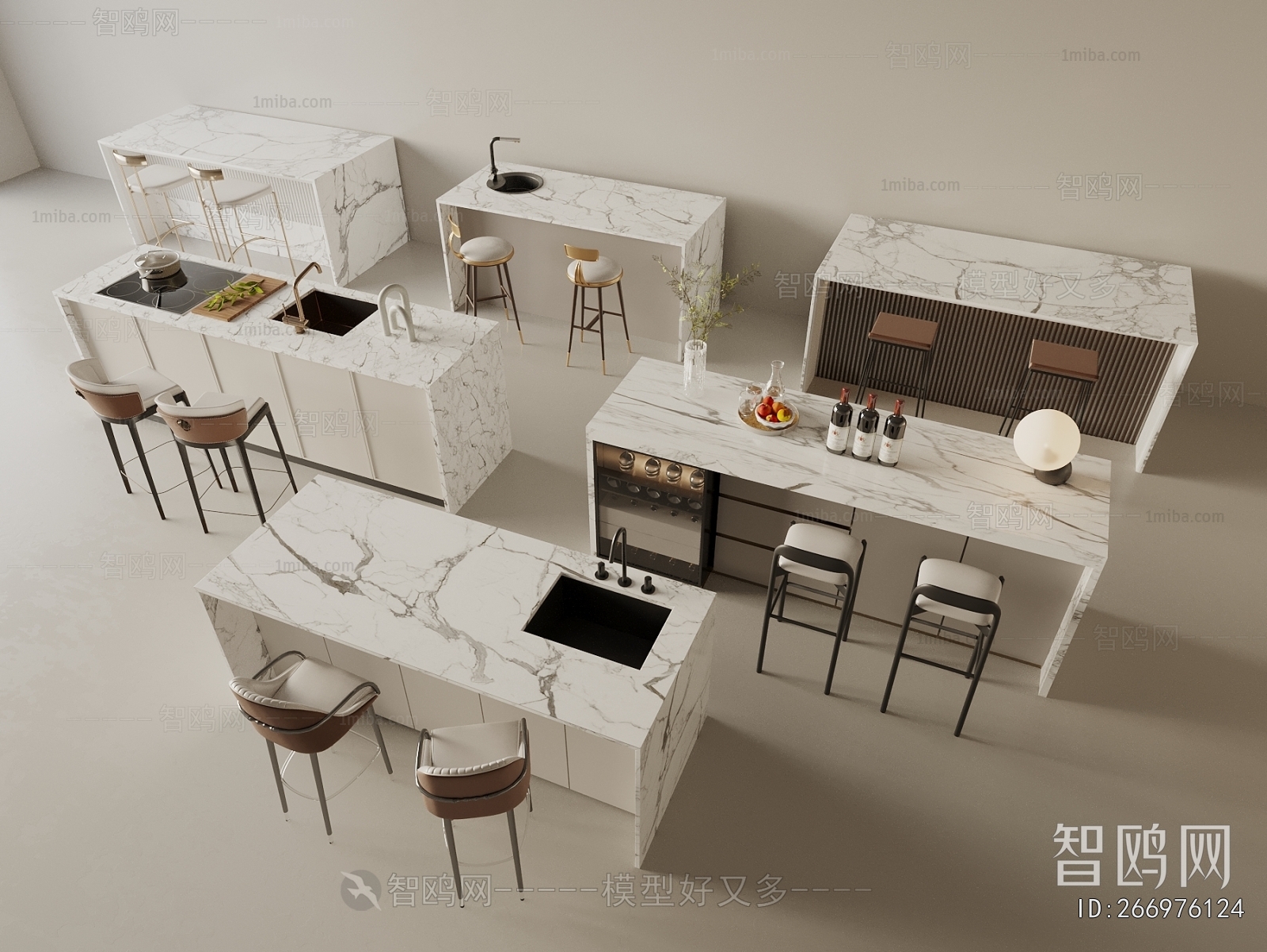 Modern Counter Bar
