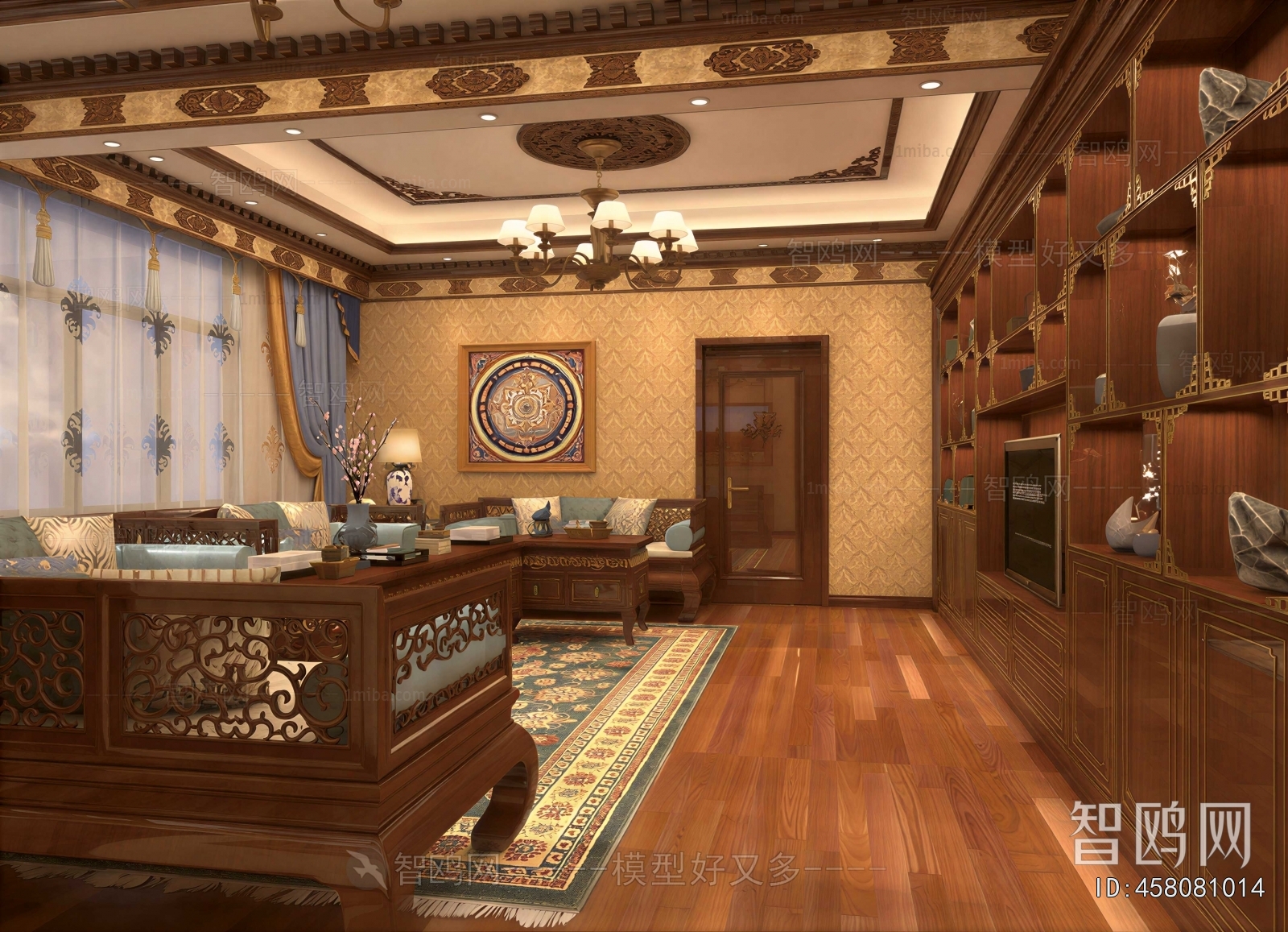 Chinese Style A Living Room