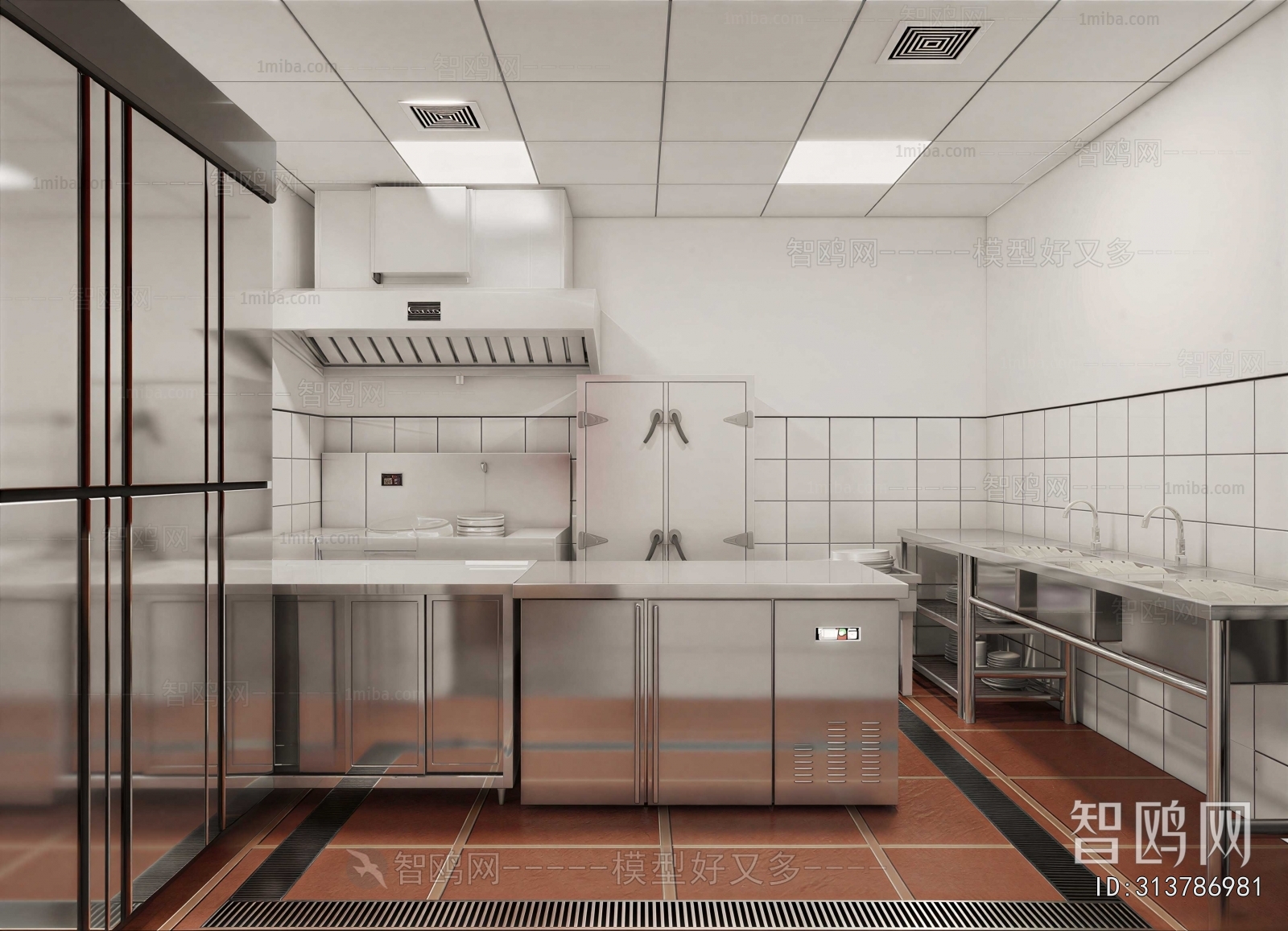 Modern The Kitchen