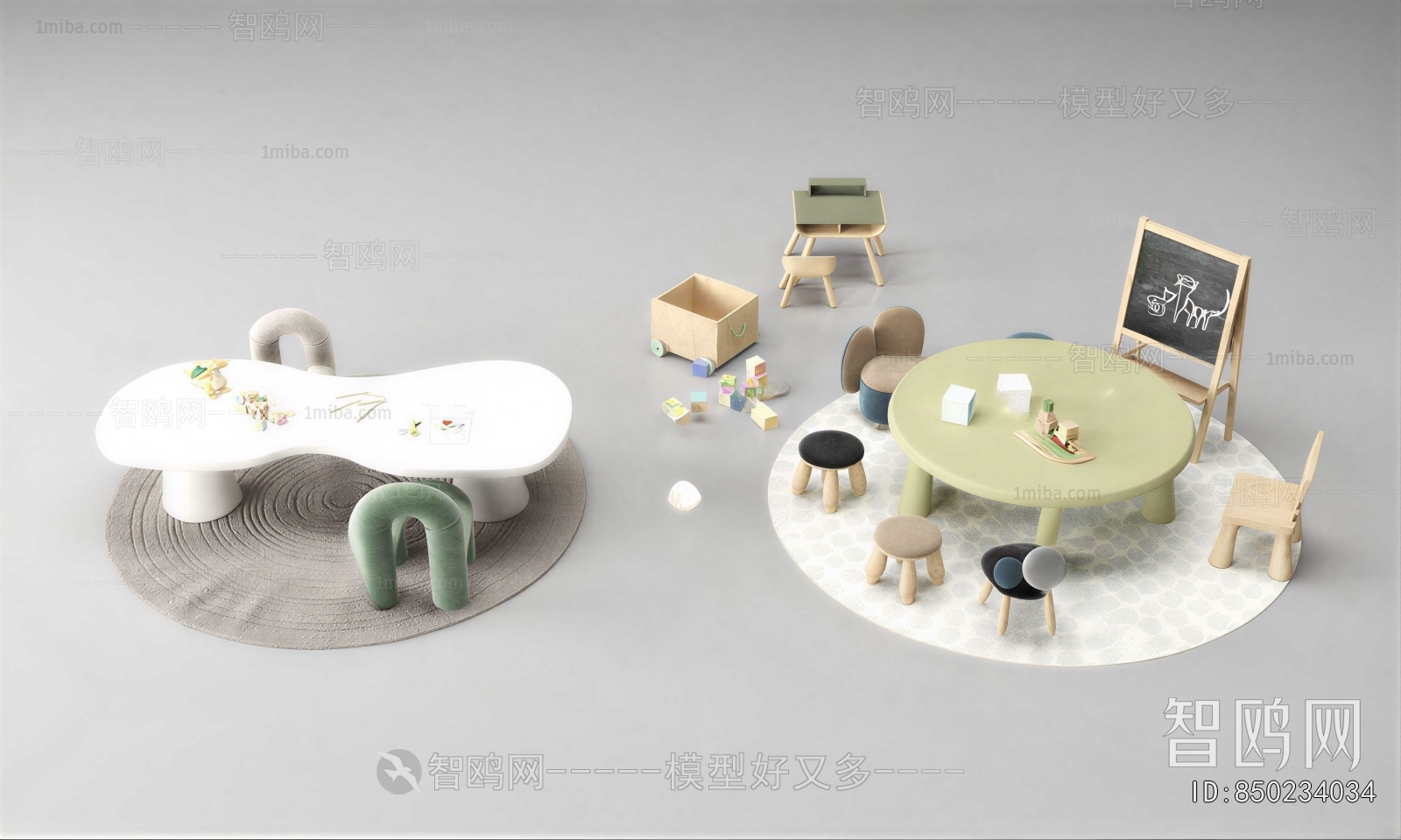 Modern Children's Table/chair