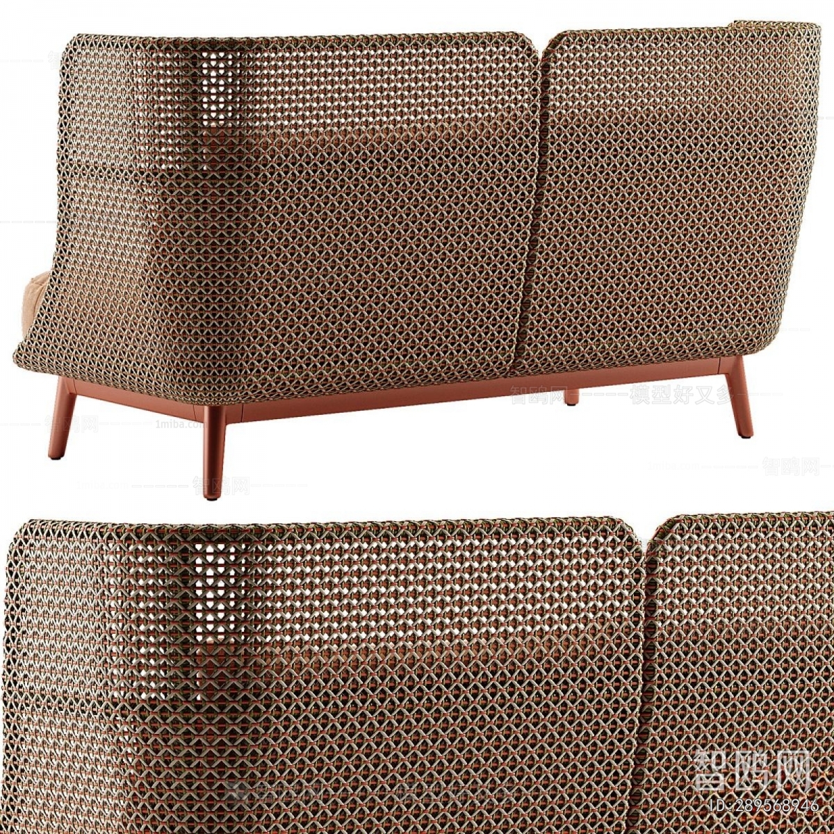 Modern Three-seat Sofa