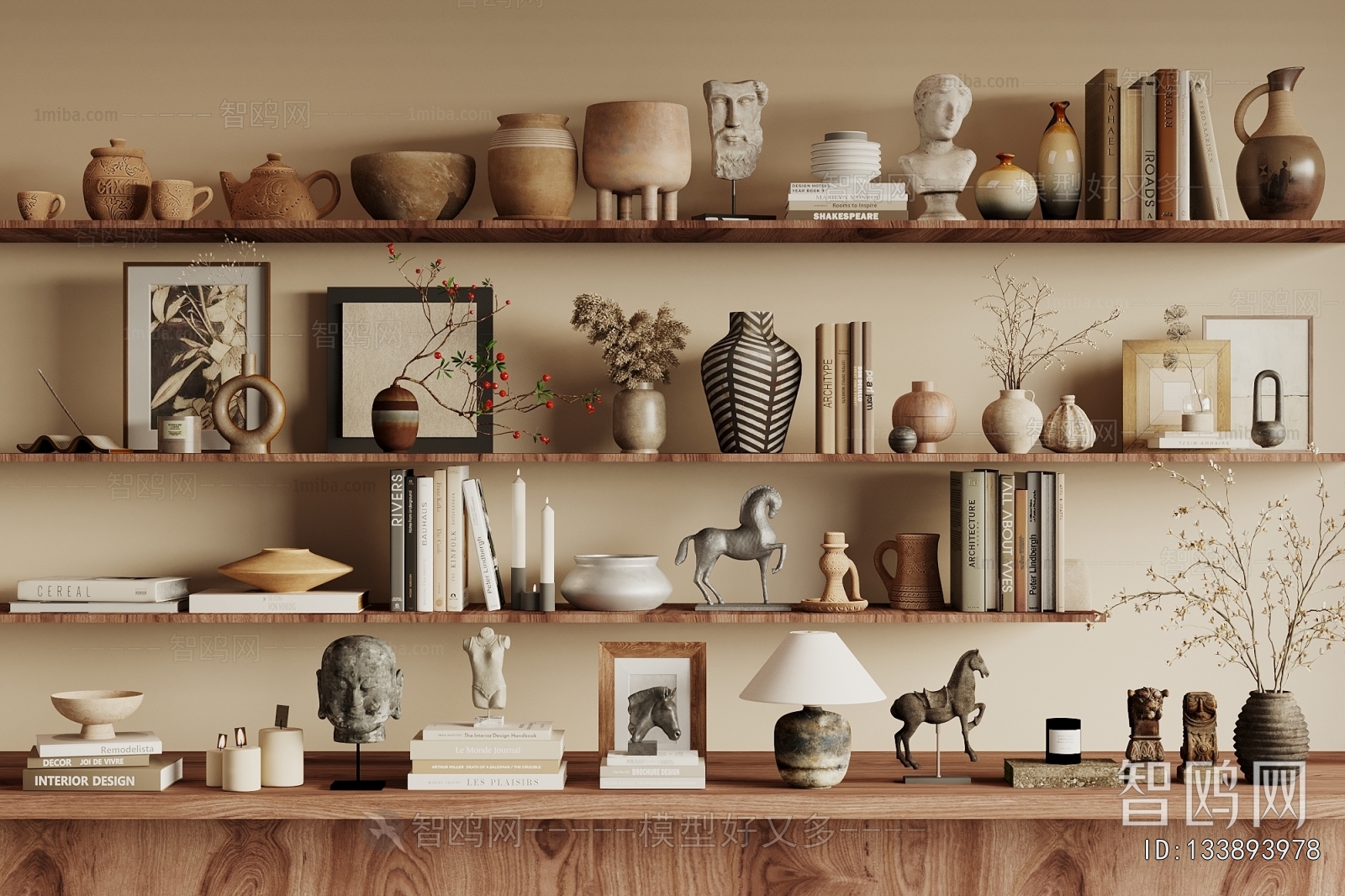 Wabi-sabi Style Decorative Set