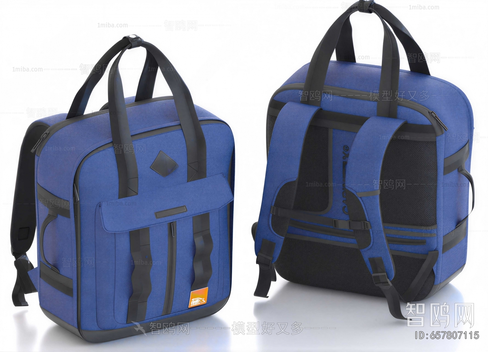 Modern Backpack And Backpack