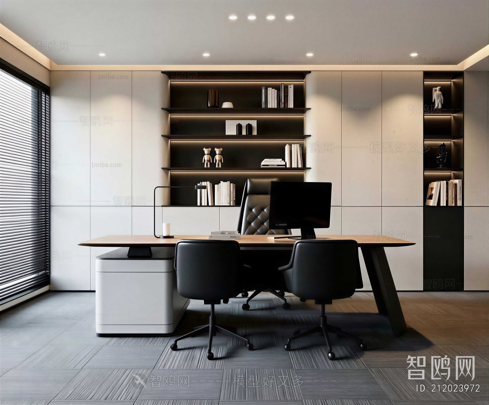 Modern Manager's Office
