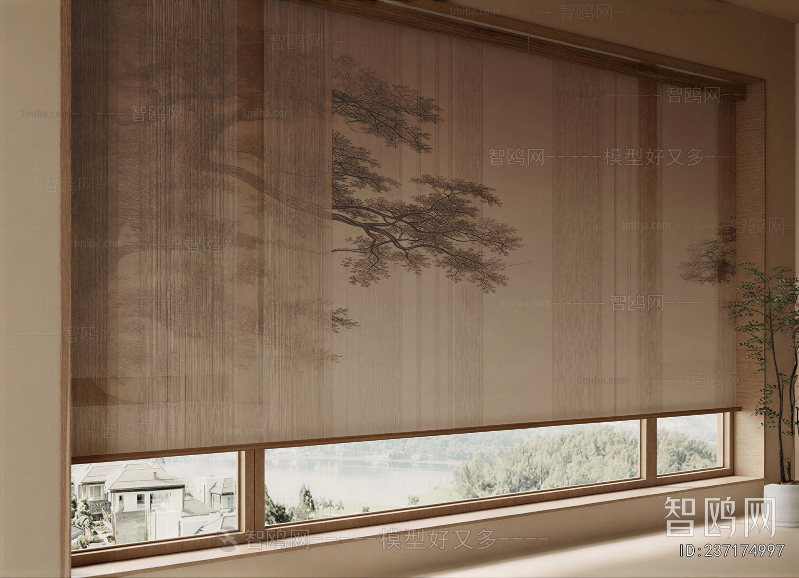 New Chinese Style The Curtain