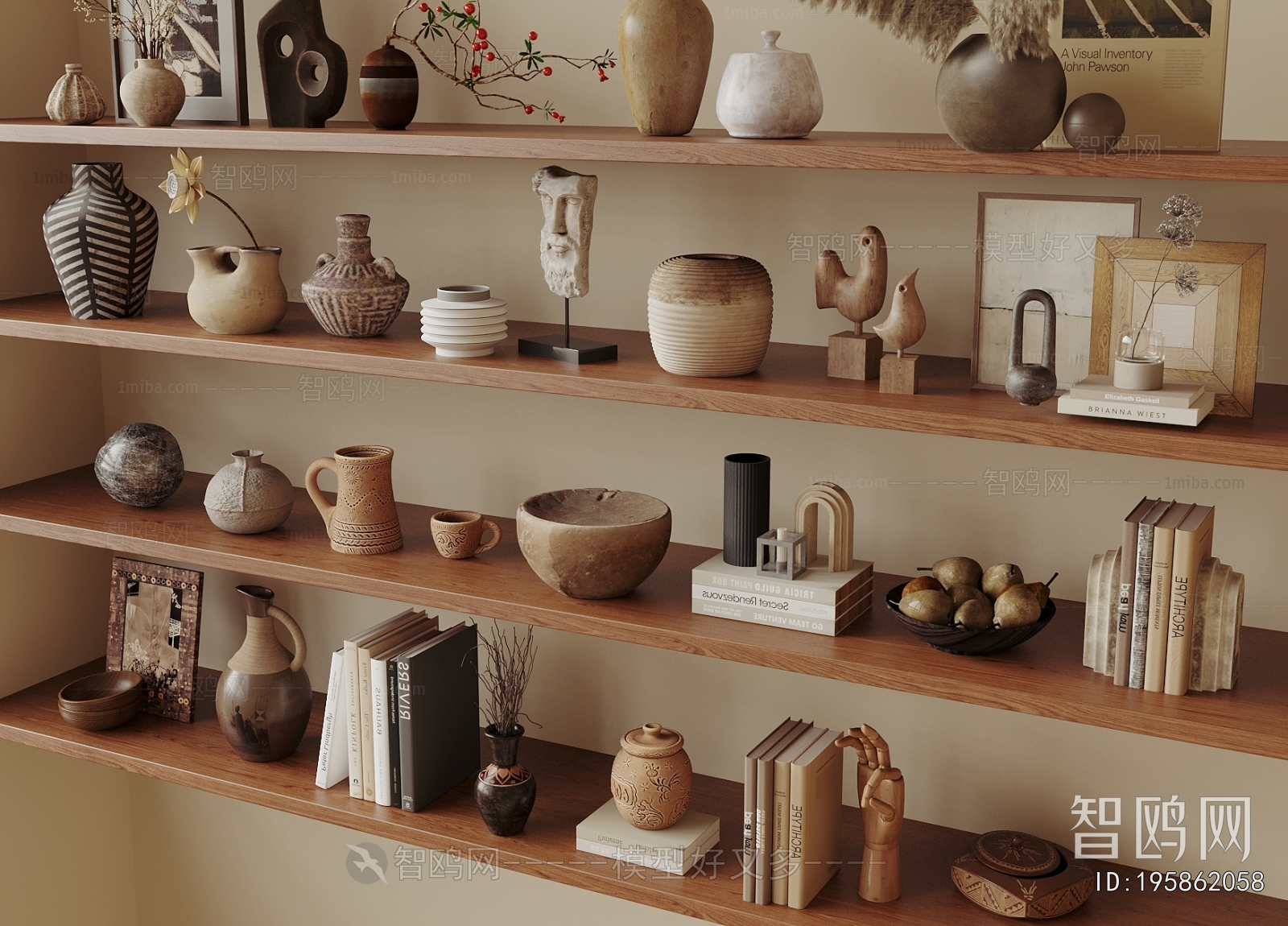 Wabi-sabi Style Decorative Set