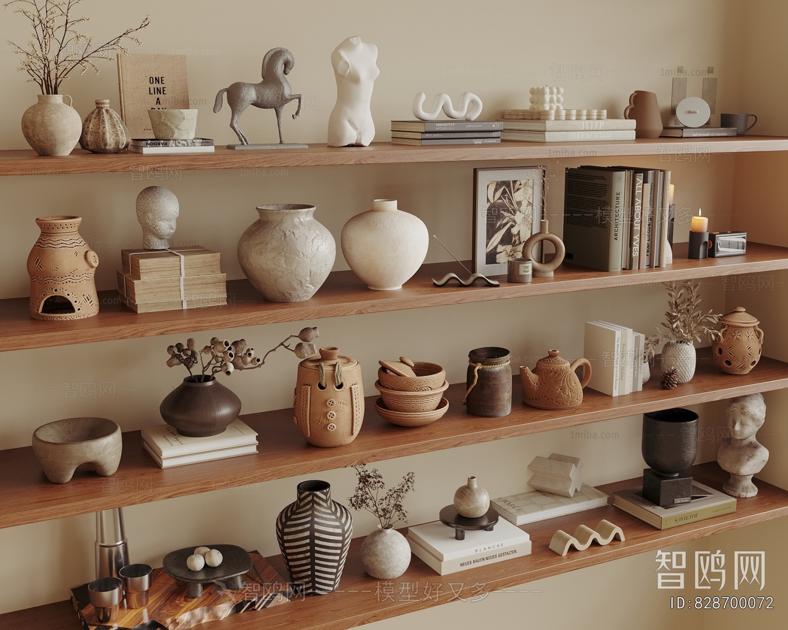 Wabi-sabi Style Decorative Set