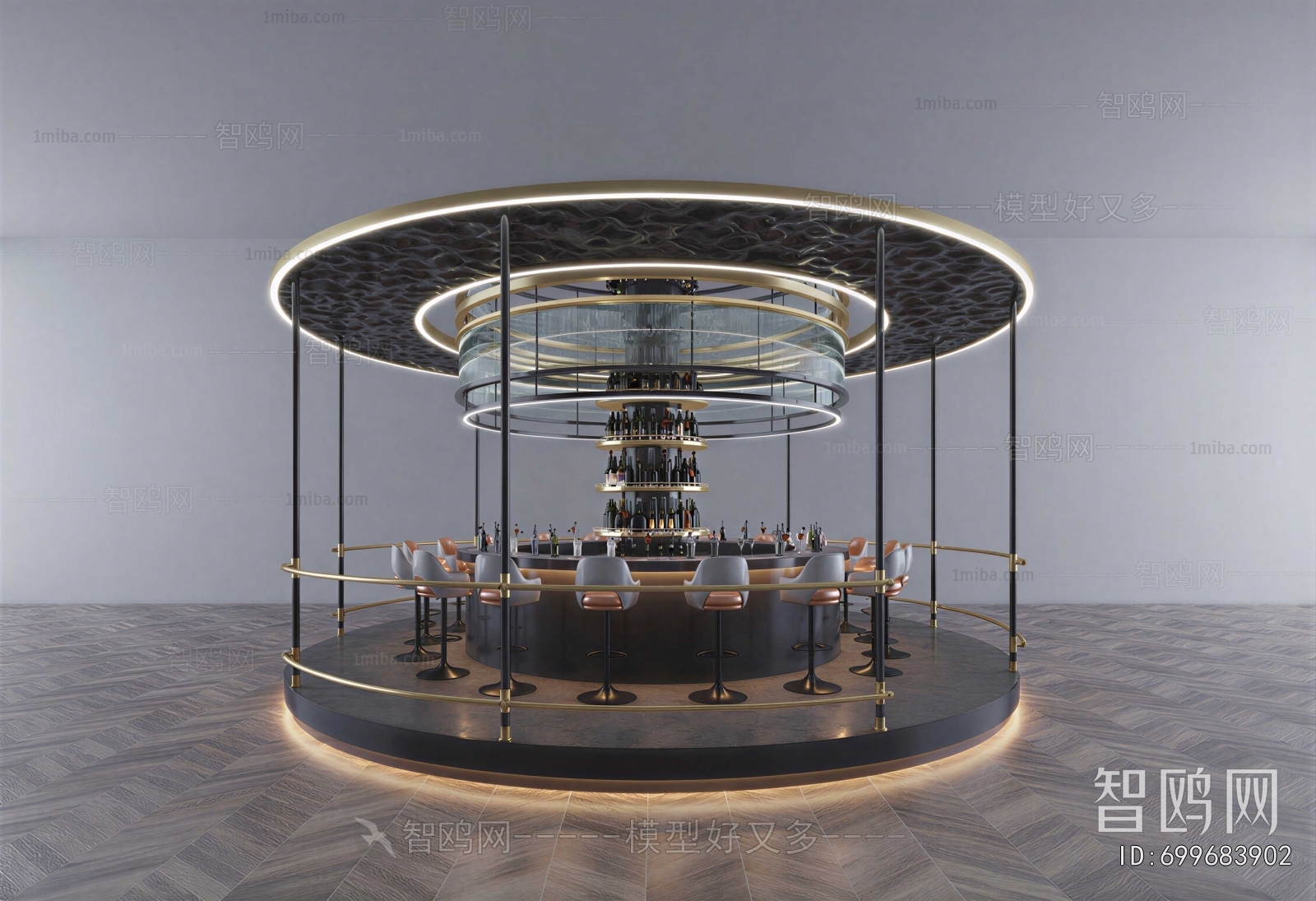 Modern Counter Bar