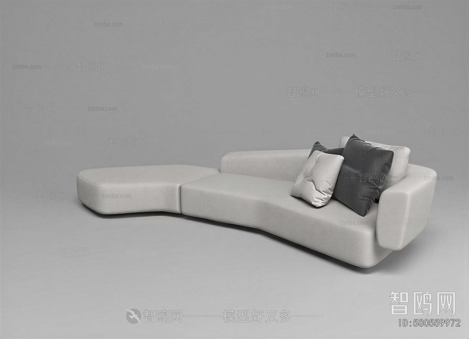 Modern Three-seat Sofa