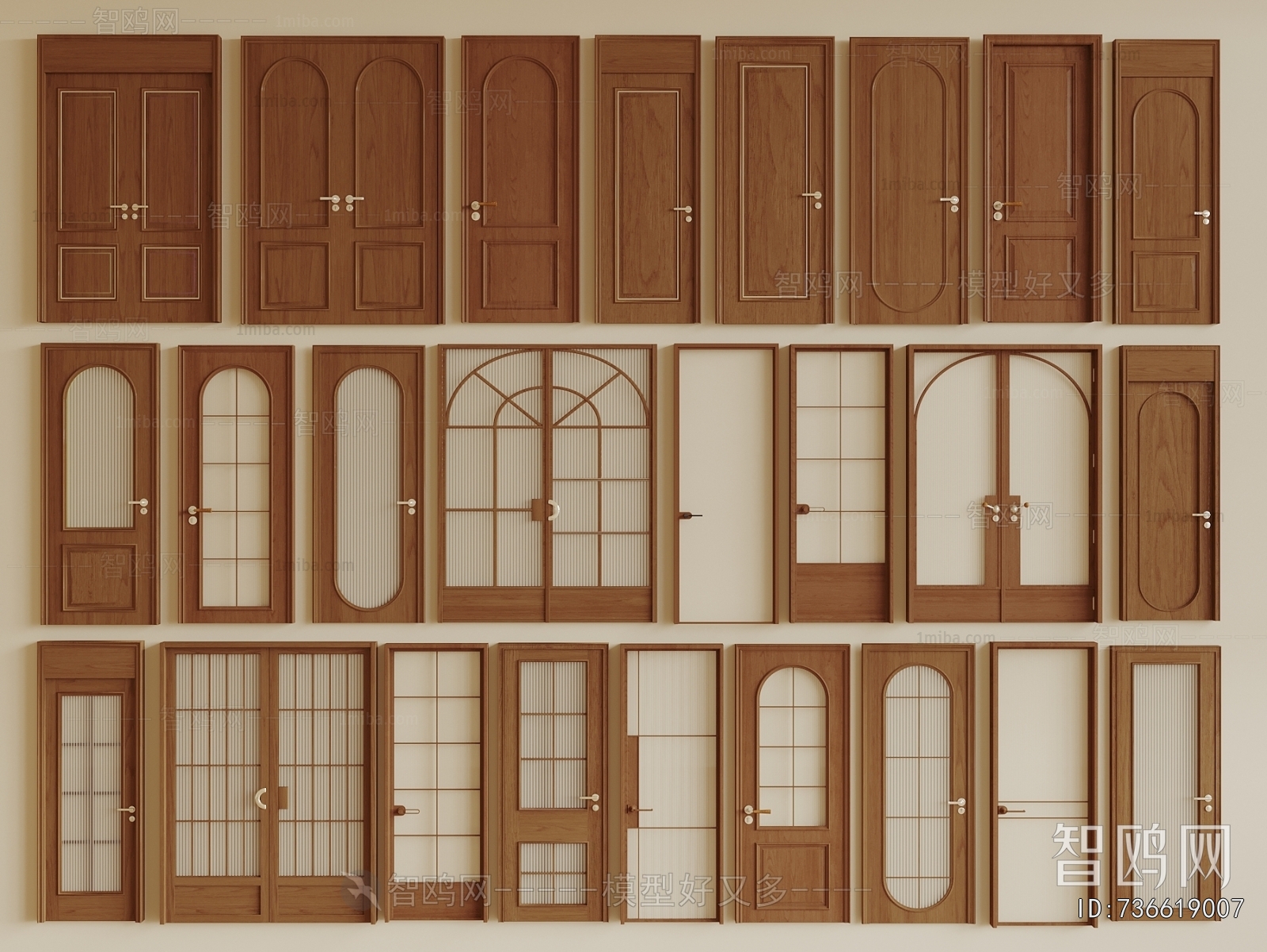 Modern Single Door