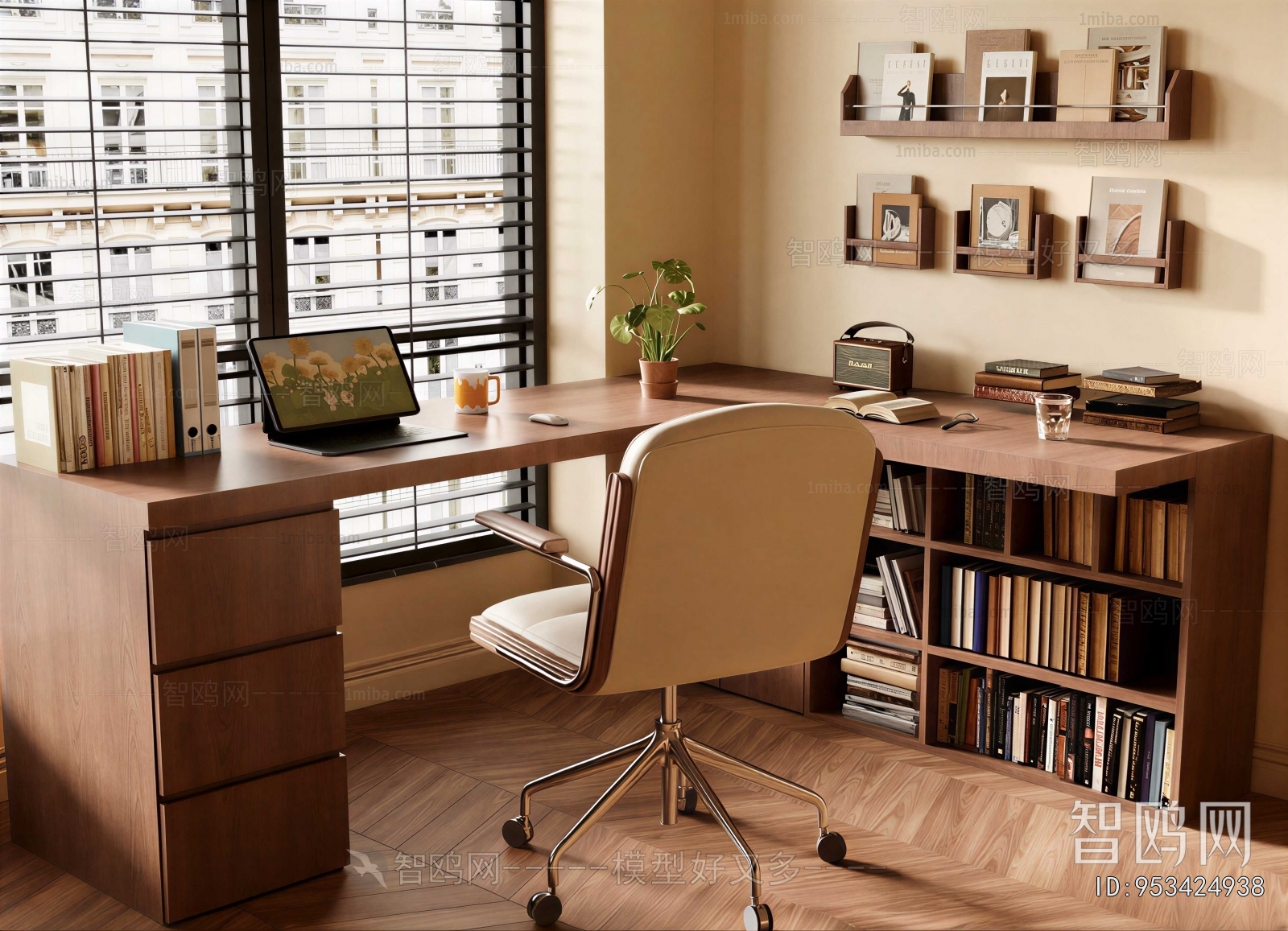 Modern Computer Desk And Chair