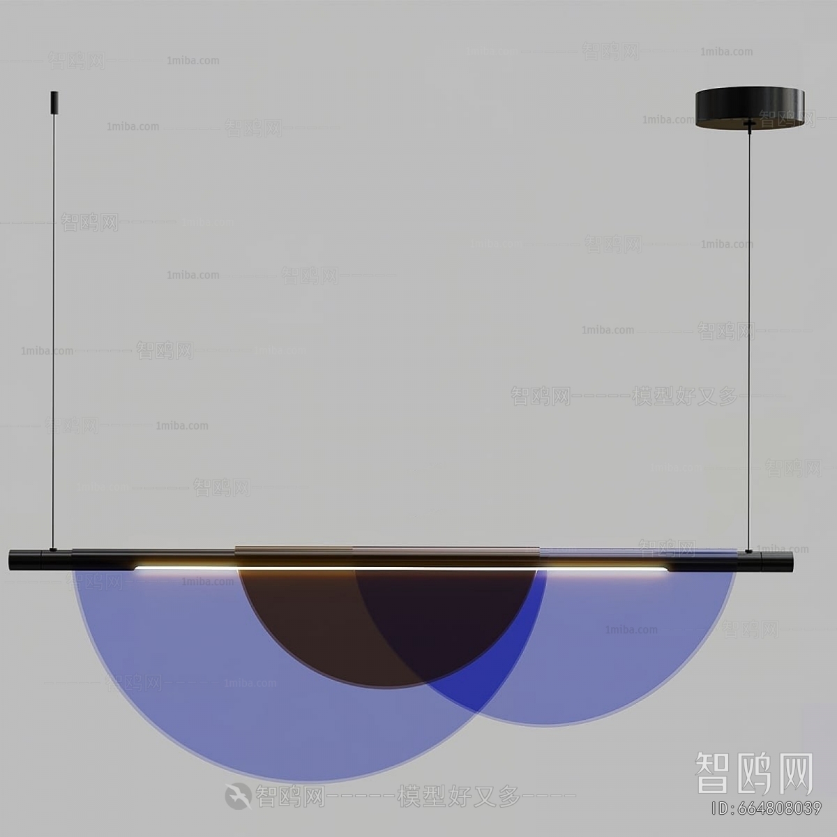 Modern Long Chandelier