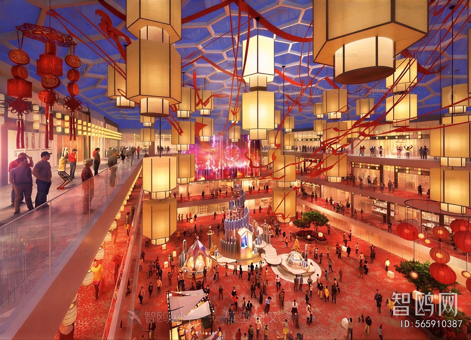 New Chinese Style Shopping Mall