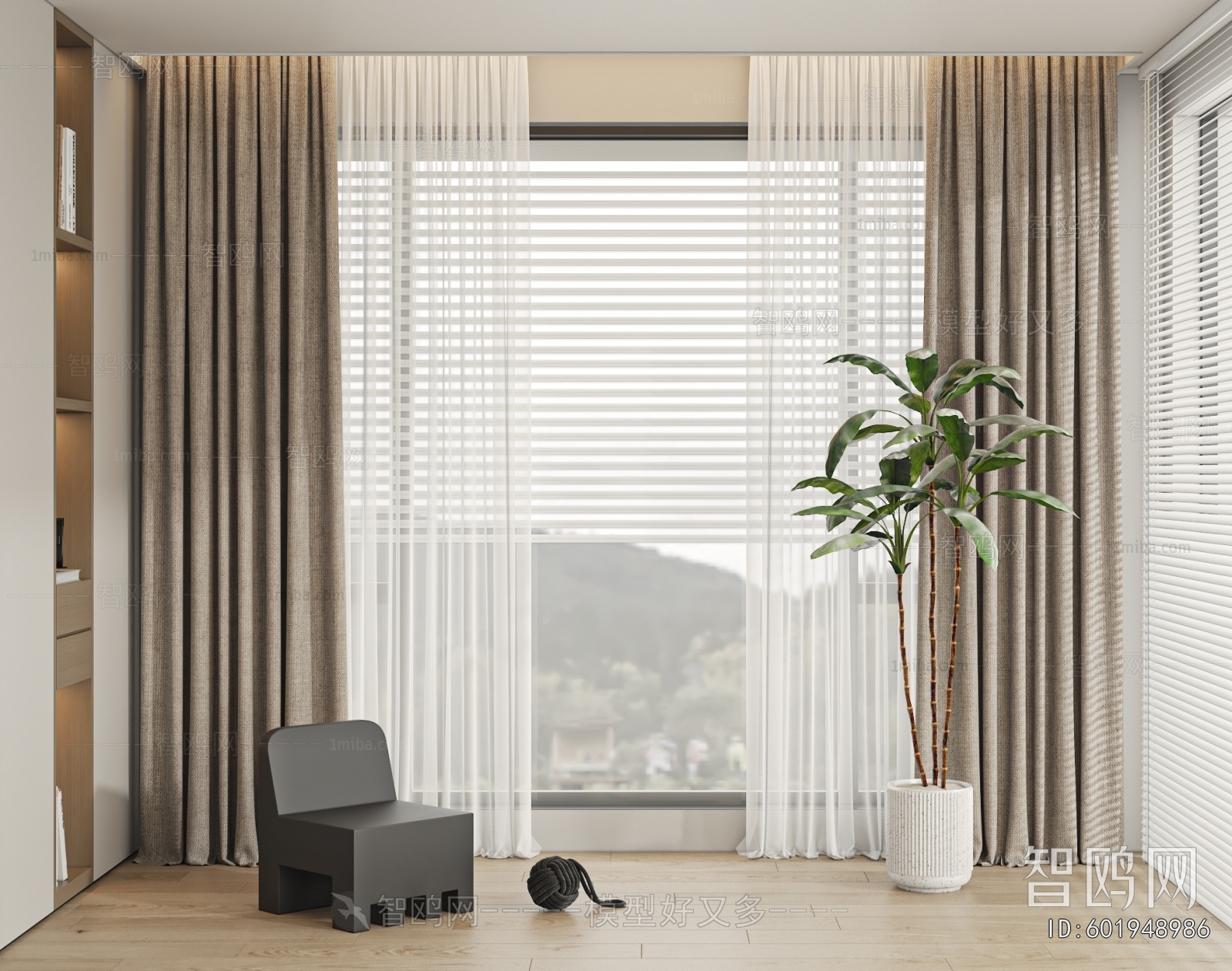 Modern The Curtain