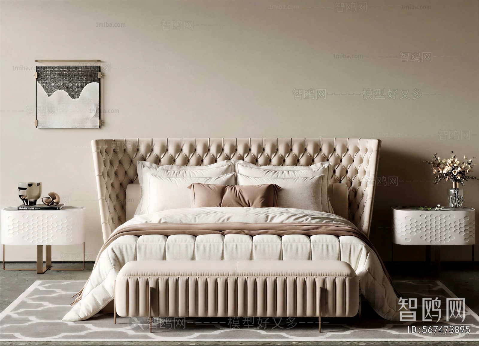 Modern Double Bed
