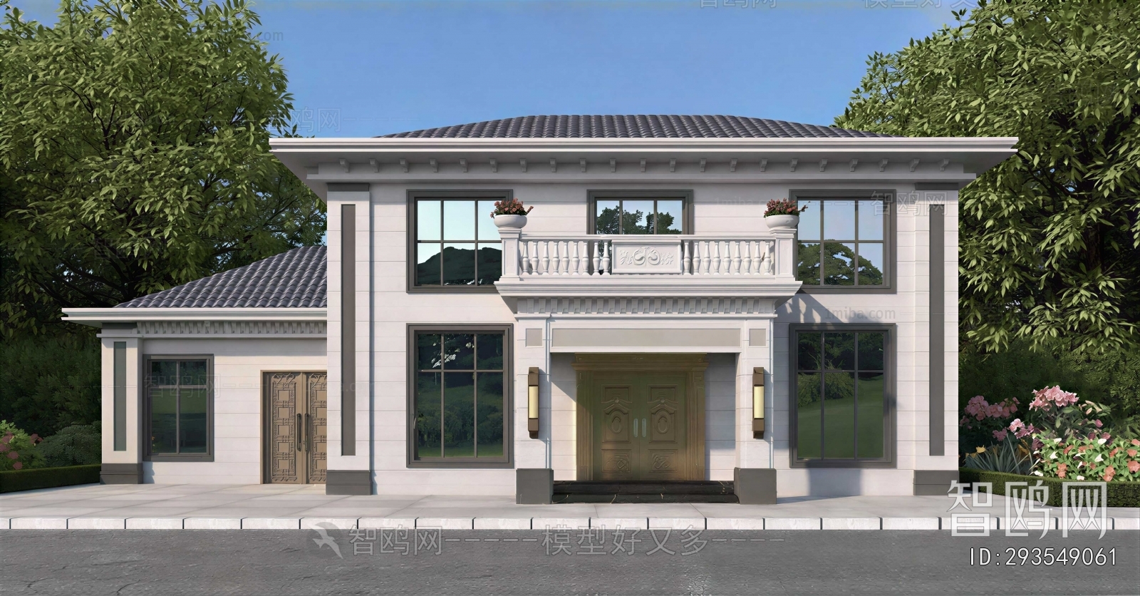 New Chinese Style Detached Villa