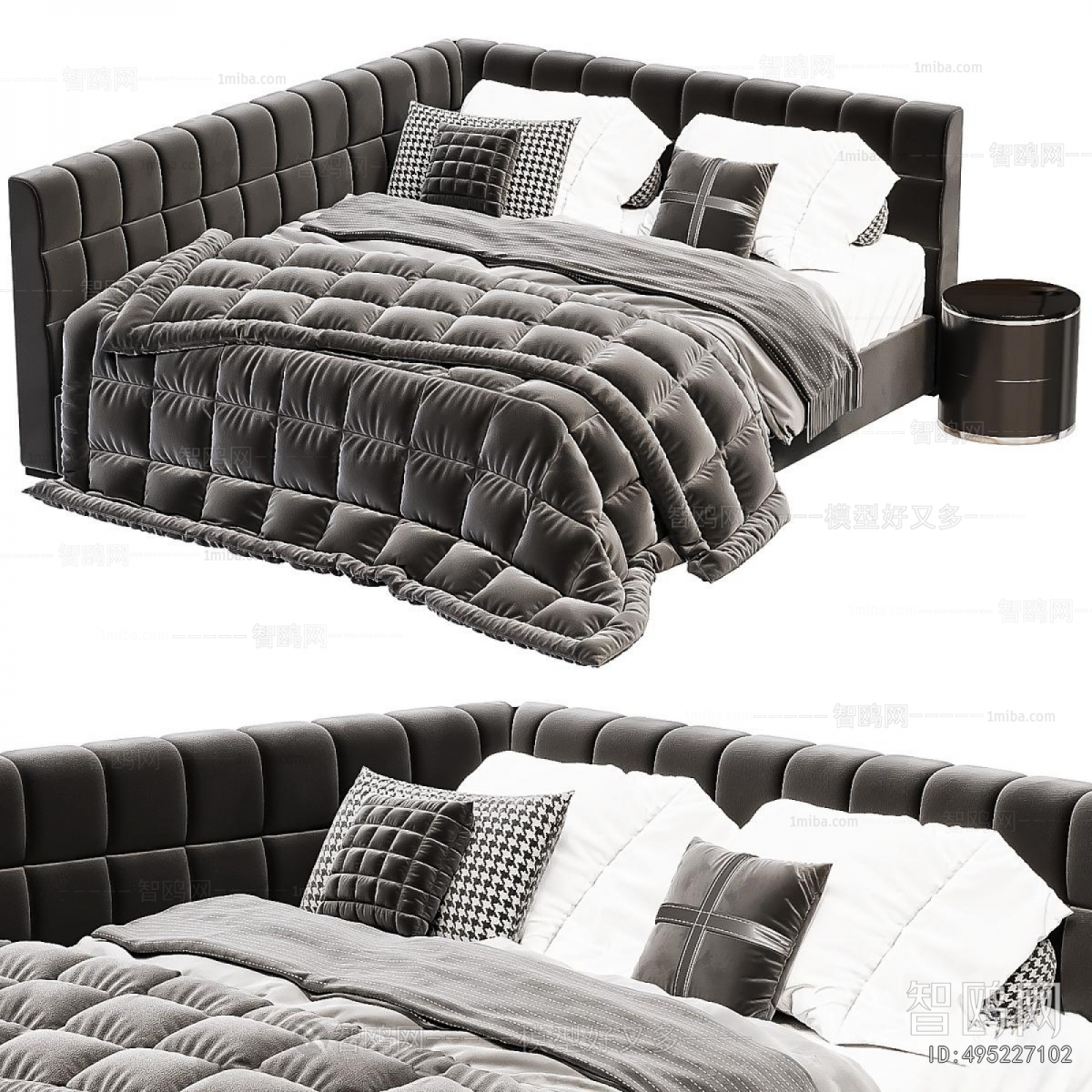 Modern Double Bed