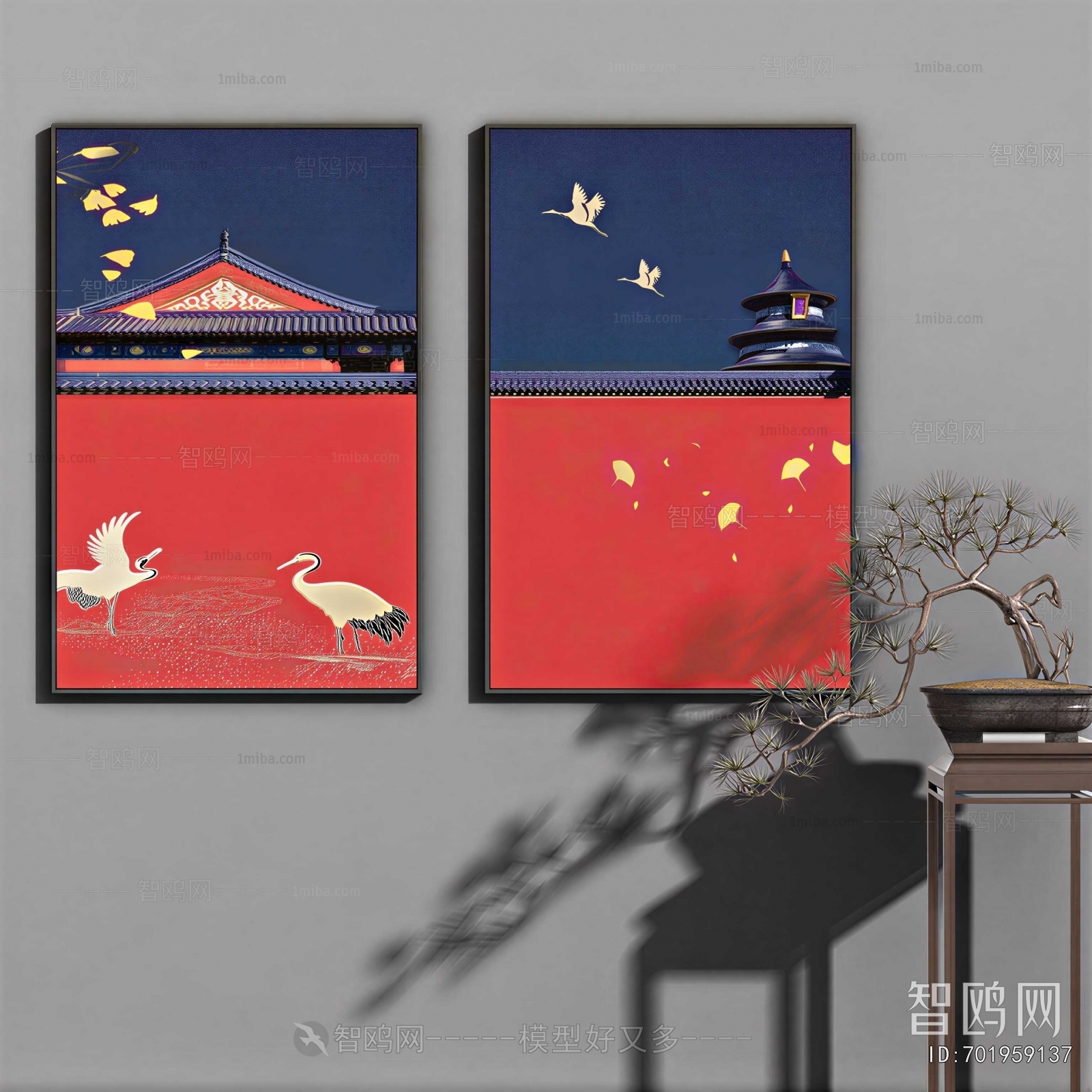 New Chinese Style Painting