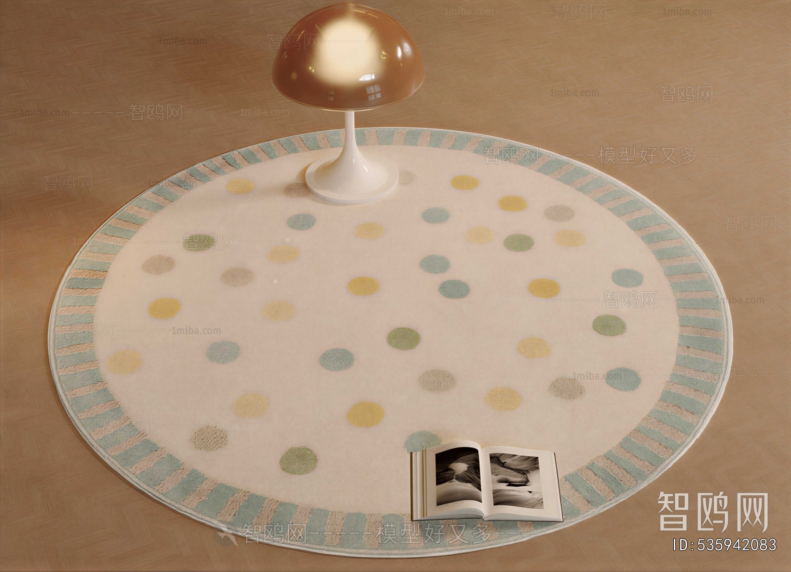 Modern Circular Carpet