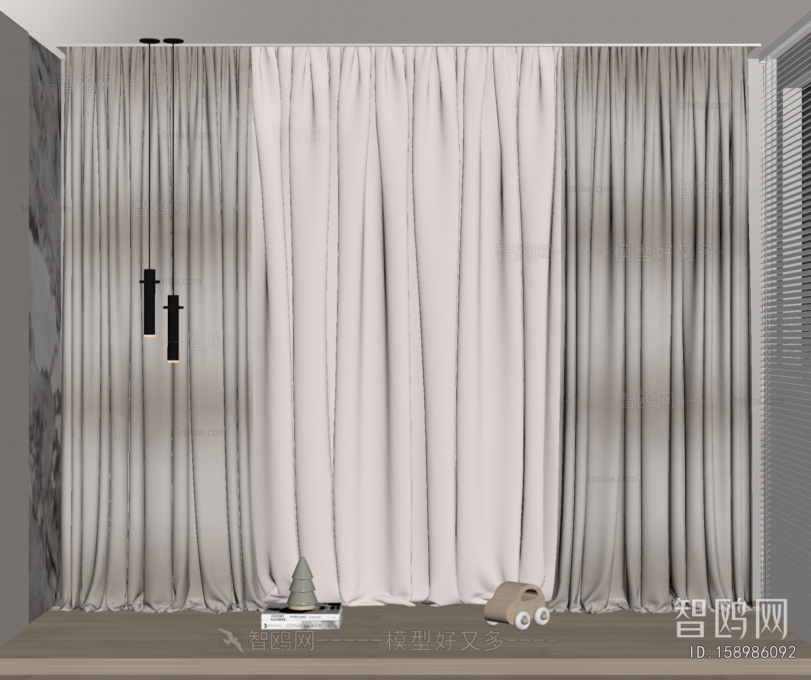 Modern The Curtain