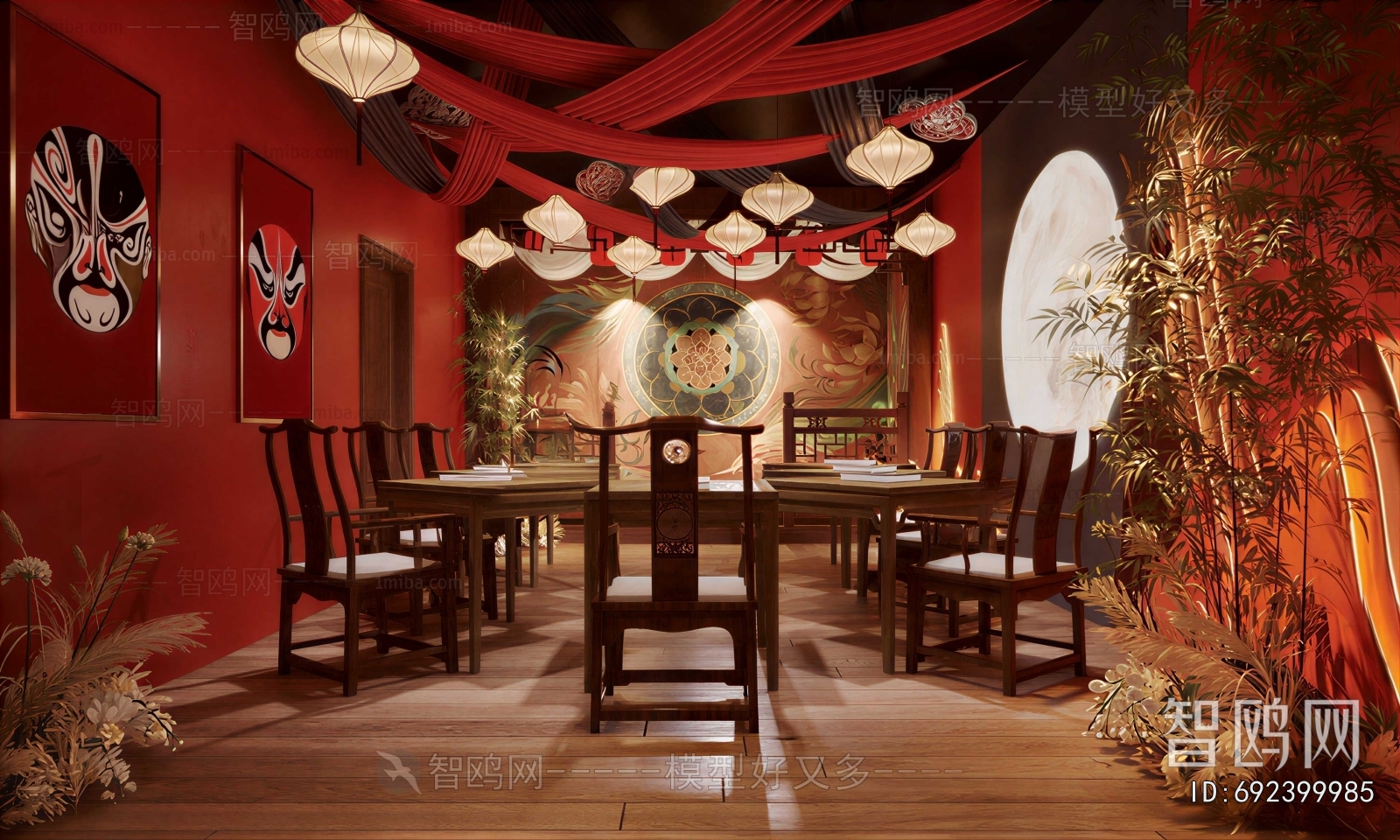 Chinese Style Restaurant Box